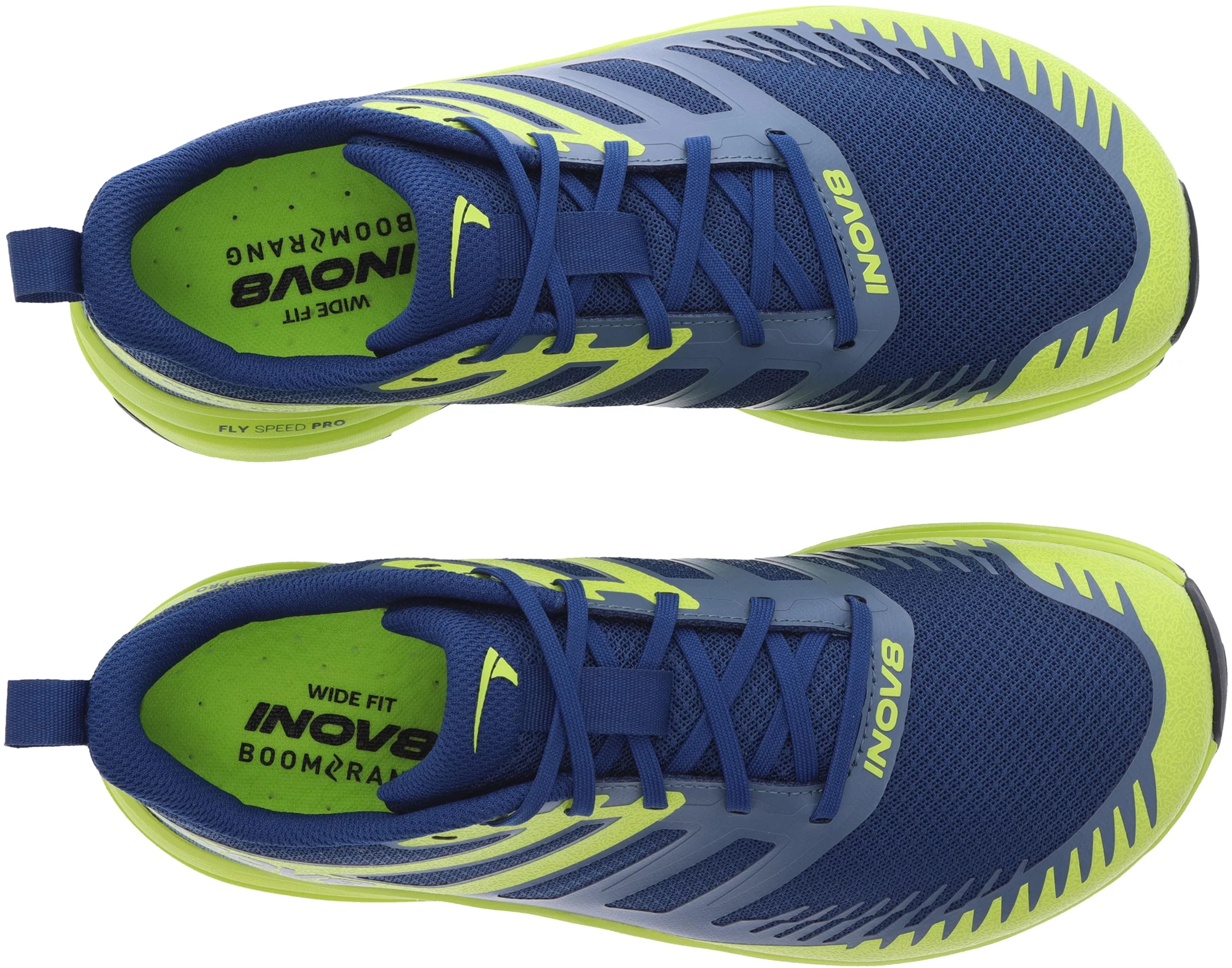 Inov8 TrailFly Max WIDE FIT Mens Trail Running Shoes - Blue - Image 4