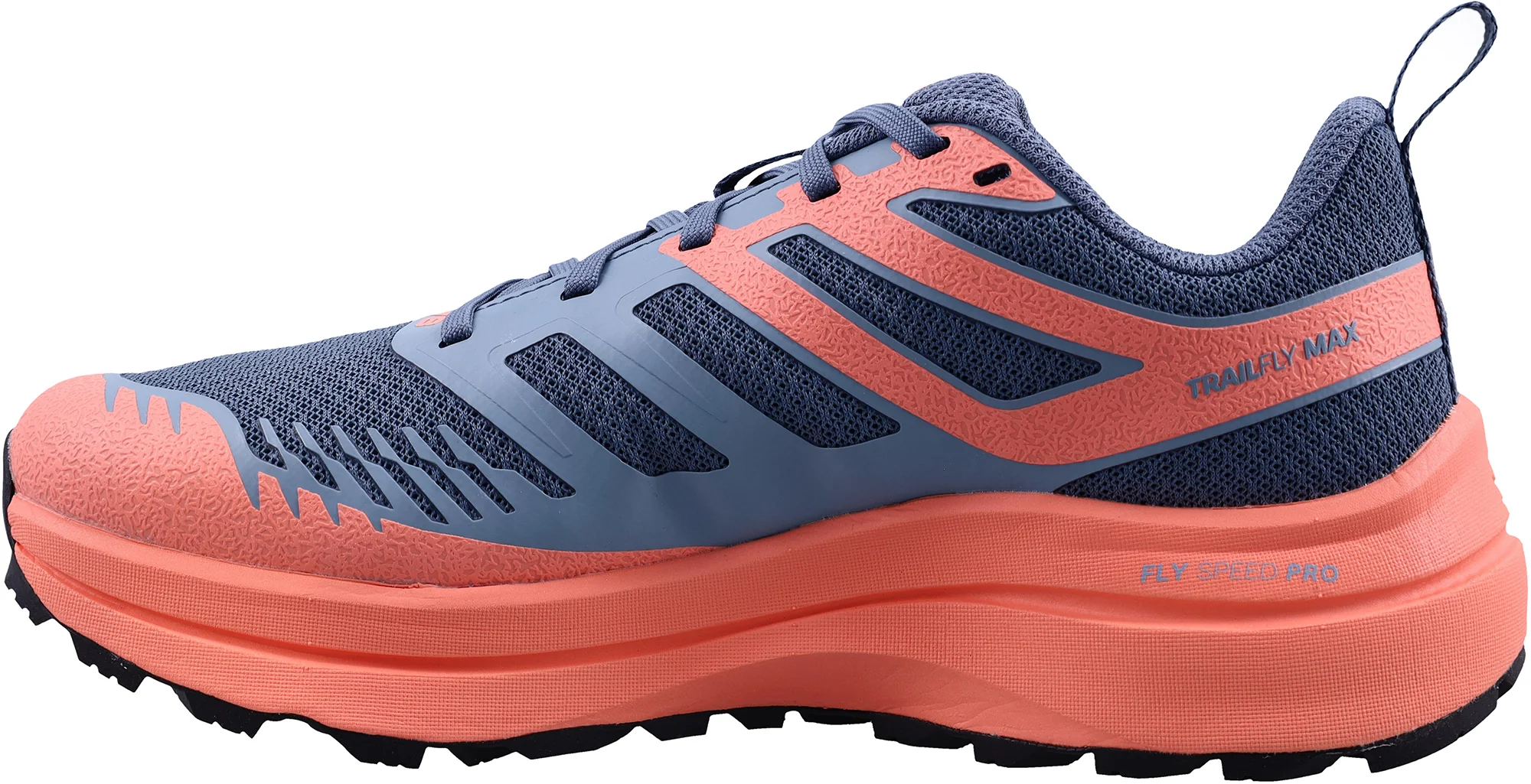 Inov8 TrailFly Max WIDE FIT Womens Trail Running Shoes - Blue - Image 3