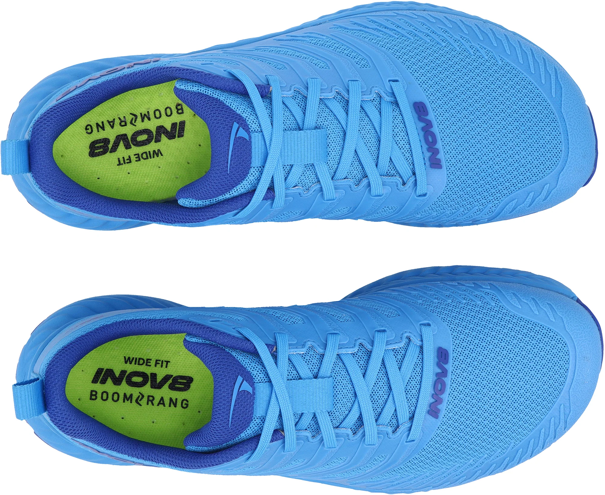 Inov8 TrailFly V2 WIDE FIT Mens Trail Running Shoes - Blue - Image 4