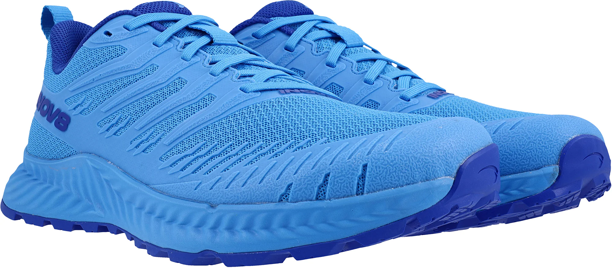 Inov8 TrailFly V2 WIDE FIT Mens Trail Running Shoes - Blue - Image 6