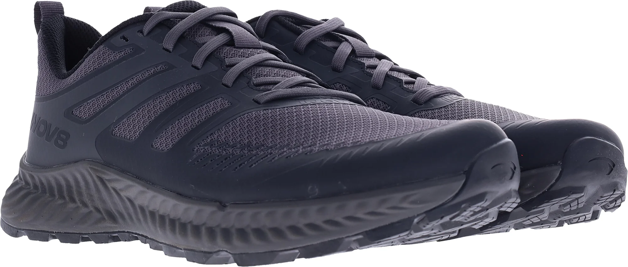 Inov8 TrailFly WIDE FIT Mens Trail Running Shoes - Black - Image 6