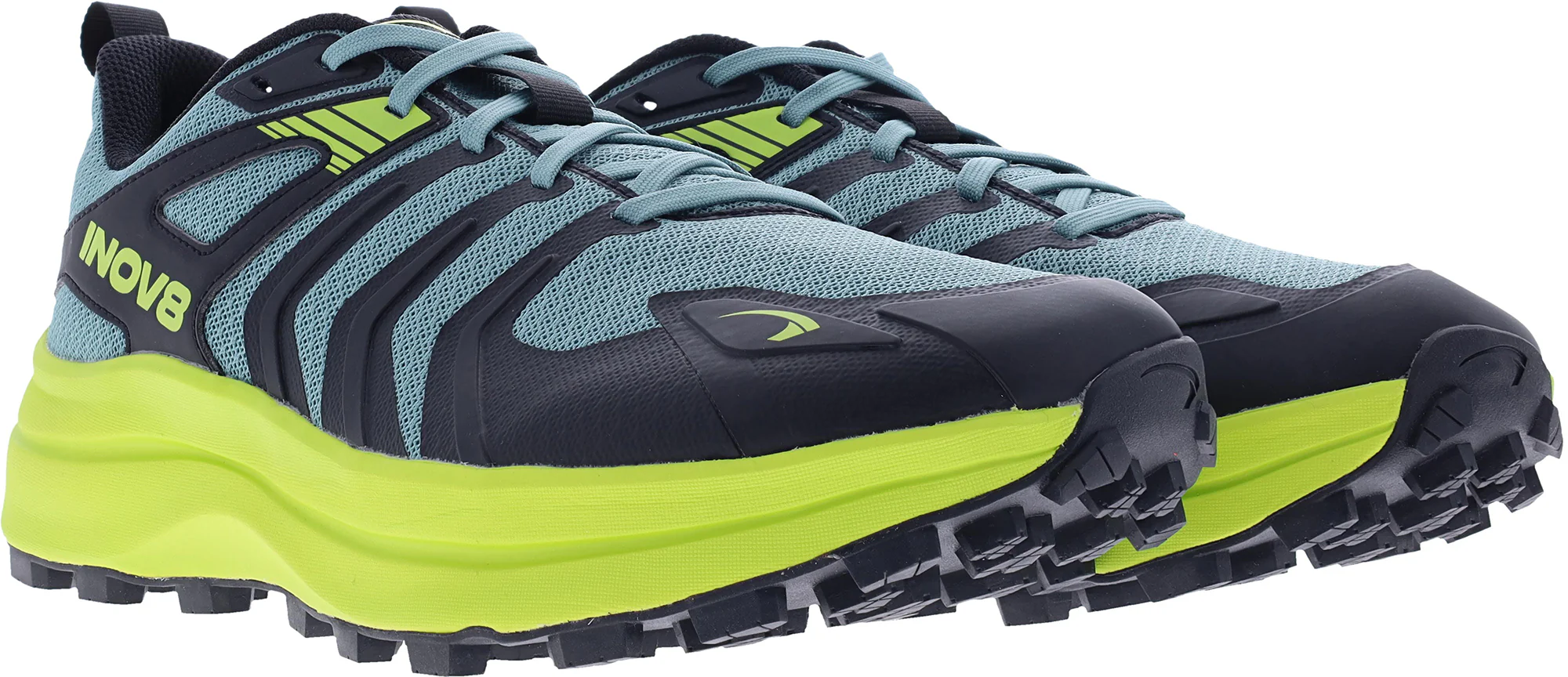 Inov8 TrailTalon Max WIDE FIT Mens Trail Running Shoes - Green - Image 6