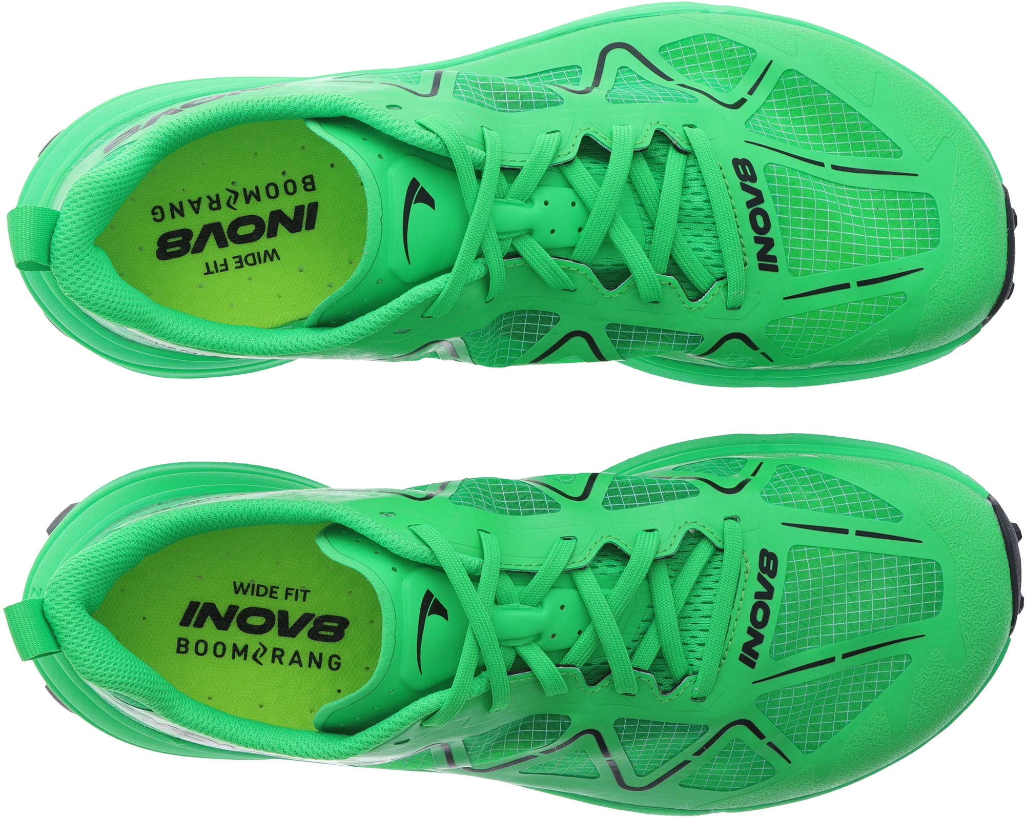 Inov8 TrailTalon Zero WIDE FIT Mens Trail Running Shoes - Green - Image 4