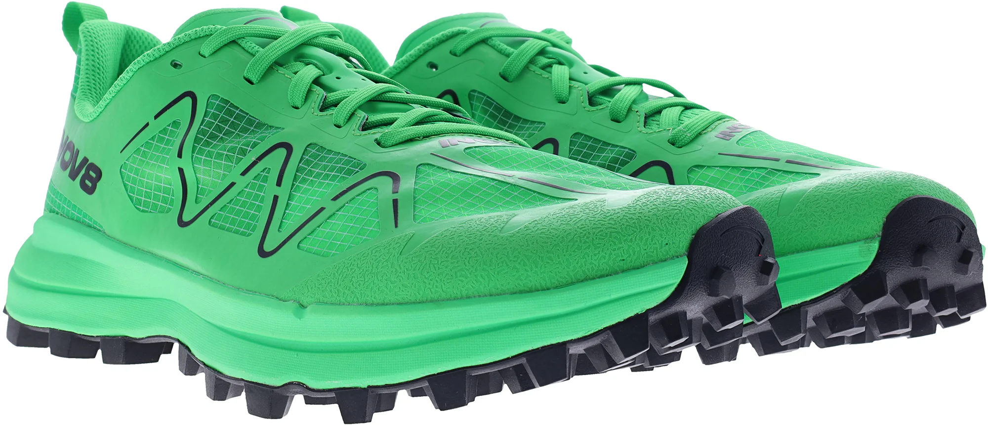 Inov8 TrailTalon Zero WIDE FIT Mens Trail Running Shoes - Green - Image 6