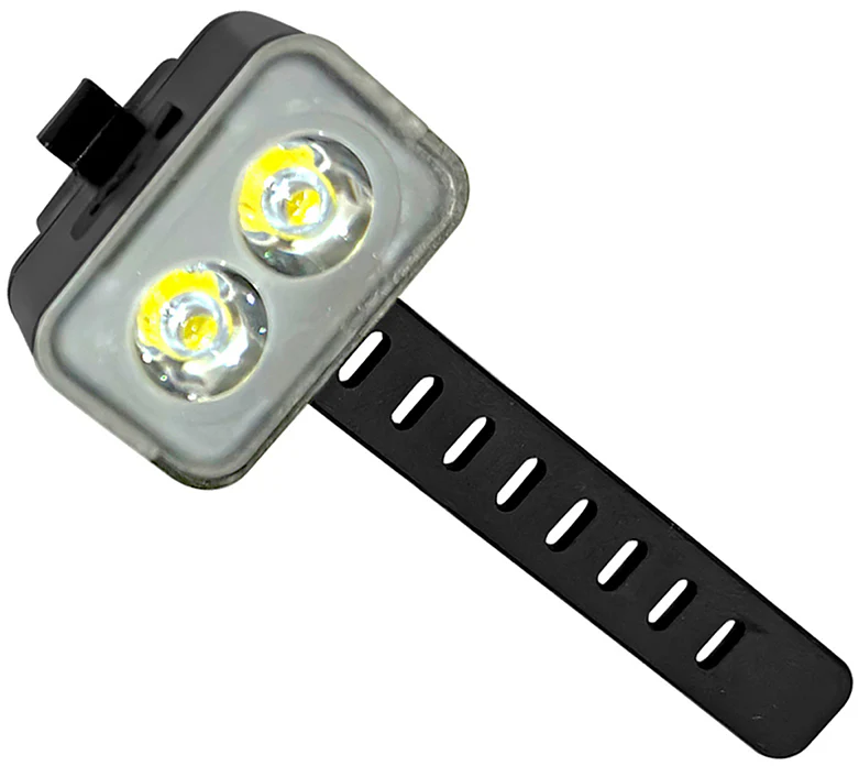 KranX Shine 220 USB Front Bike Light - Black - Image 2