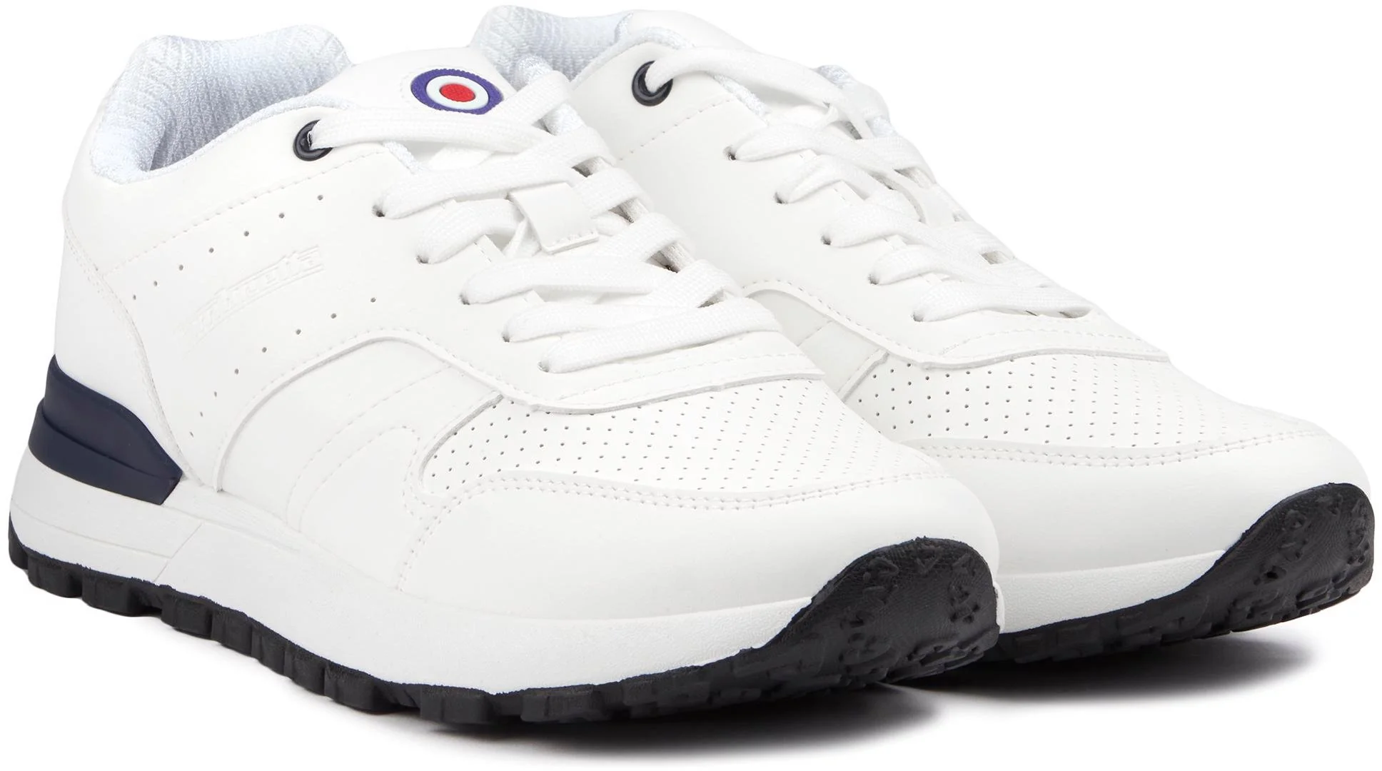 Lambretta Echo 2 Mens Trainers - White - Image 4