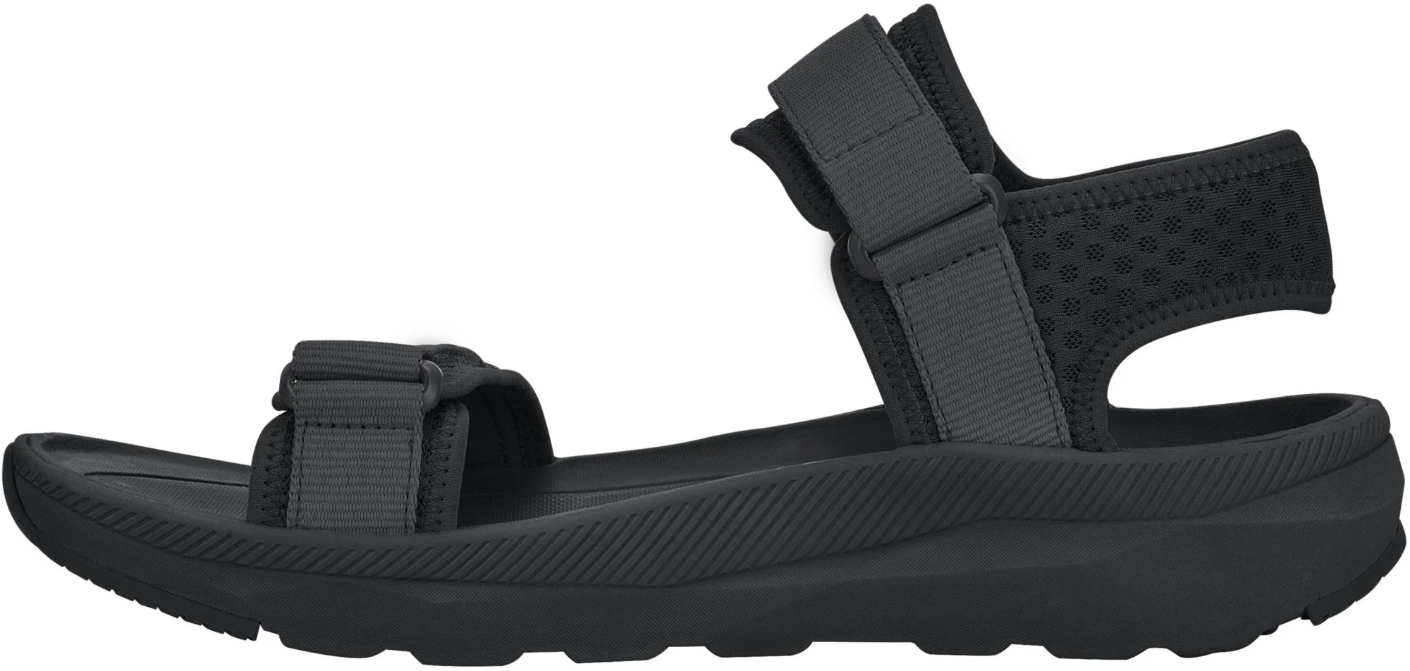 Lizard Trek Mens Sandals - Black - Image 3