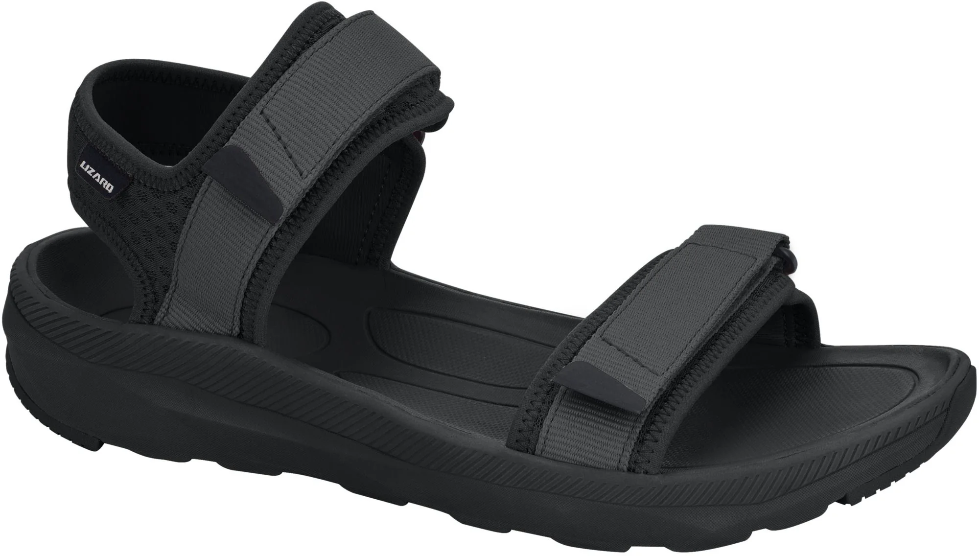 Lizard Trek Mens Sandals - Black - Image 6