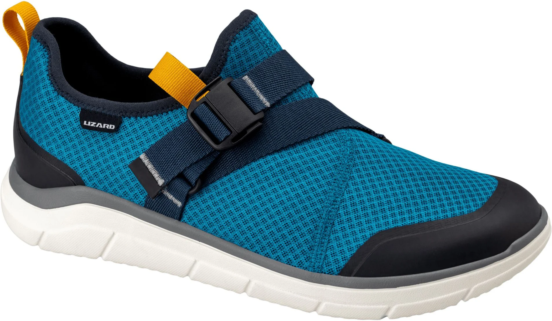 Lizard Way Mens Walking Shoes - Blue - Image 6