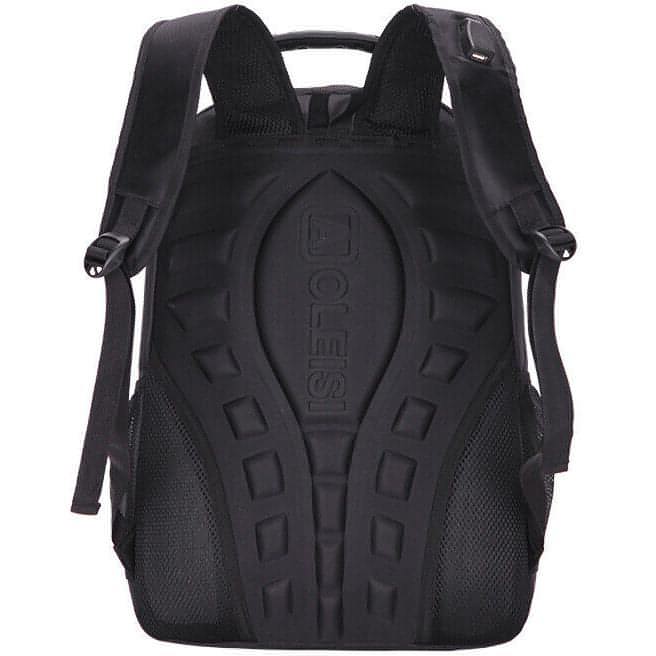 Lotus Classic Laptop Backpack - Black - Image 2