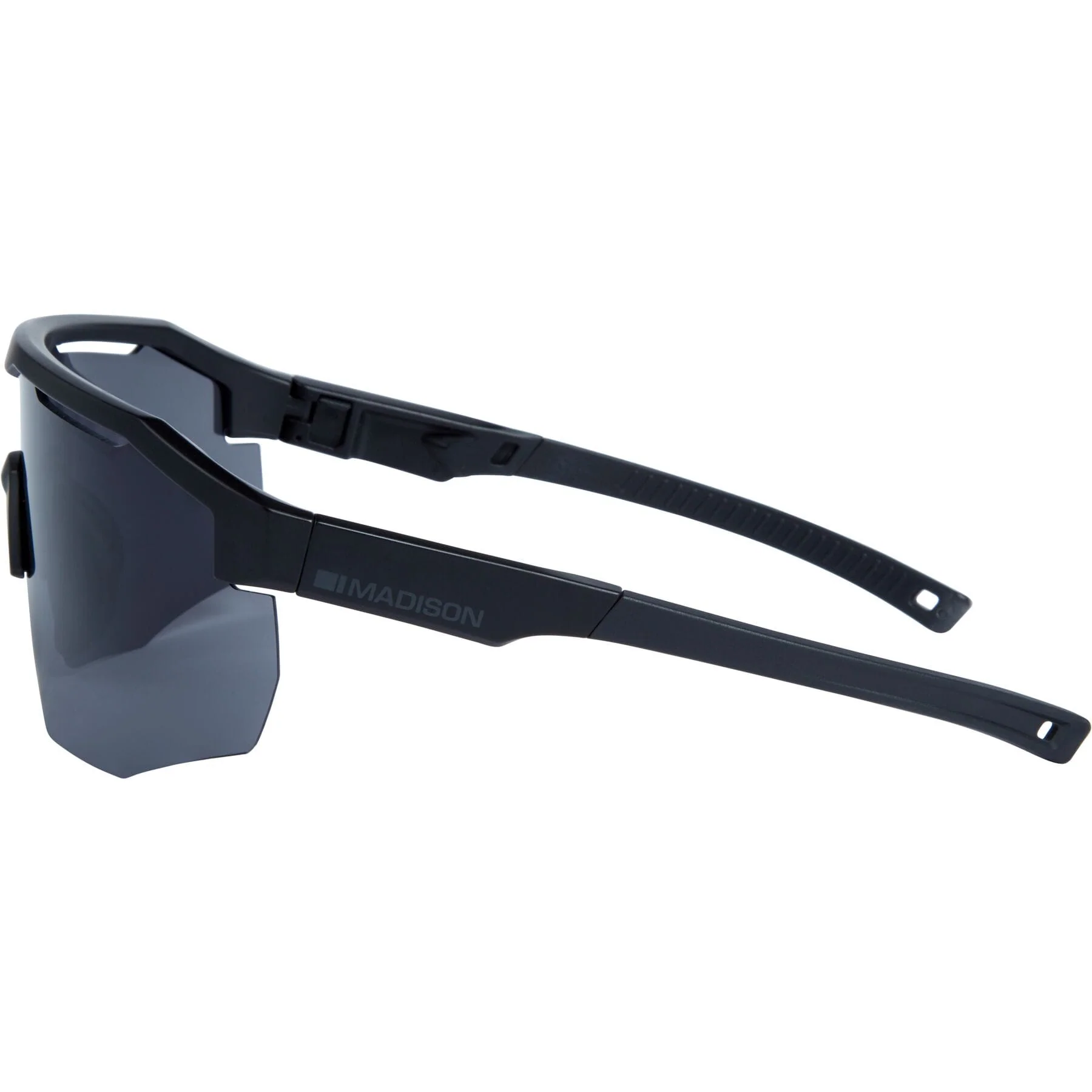Madison Cipher Cycling Sunglasses - Matt Black - Image 5