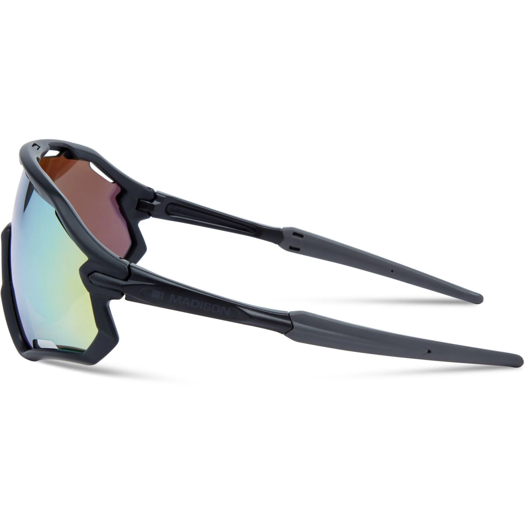 Madison Code Breaker 2 Cycling Sunglasses - Matt Black with 3 Lenses - Image 4