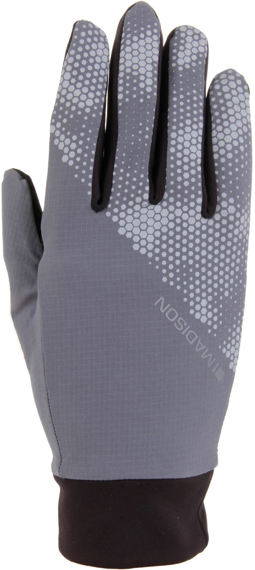 Madison Freewheel Stellar-Tech Windproof Full Finger Cycling Gloves - Black