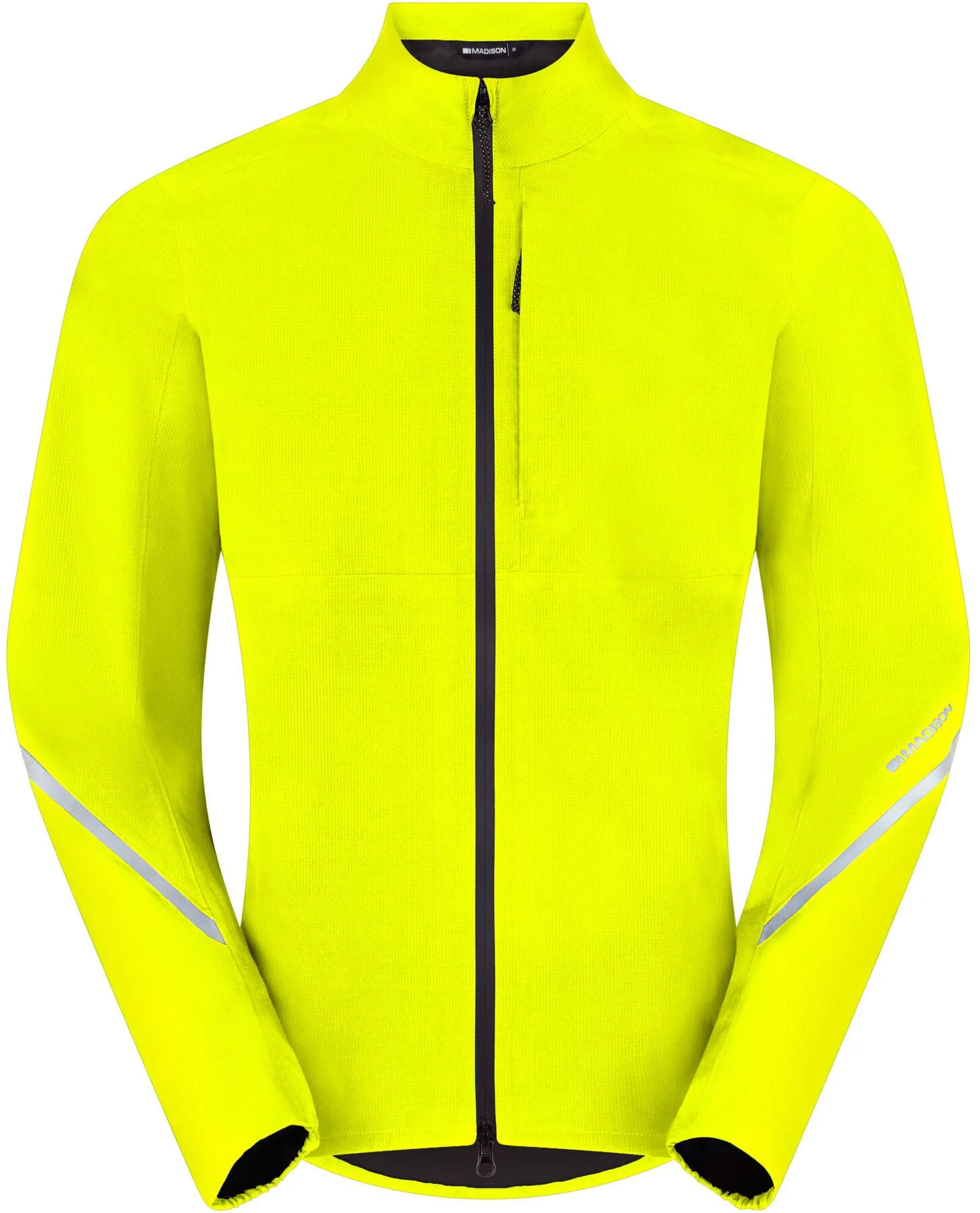 Madison Freewheel Waterproof Mens Cycling Jacket - Yellow