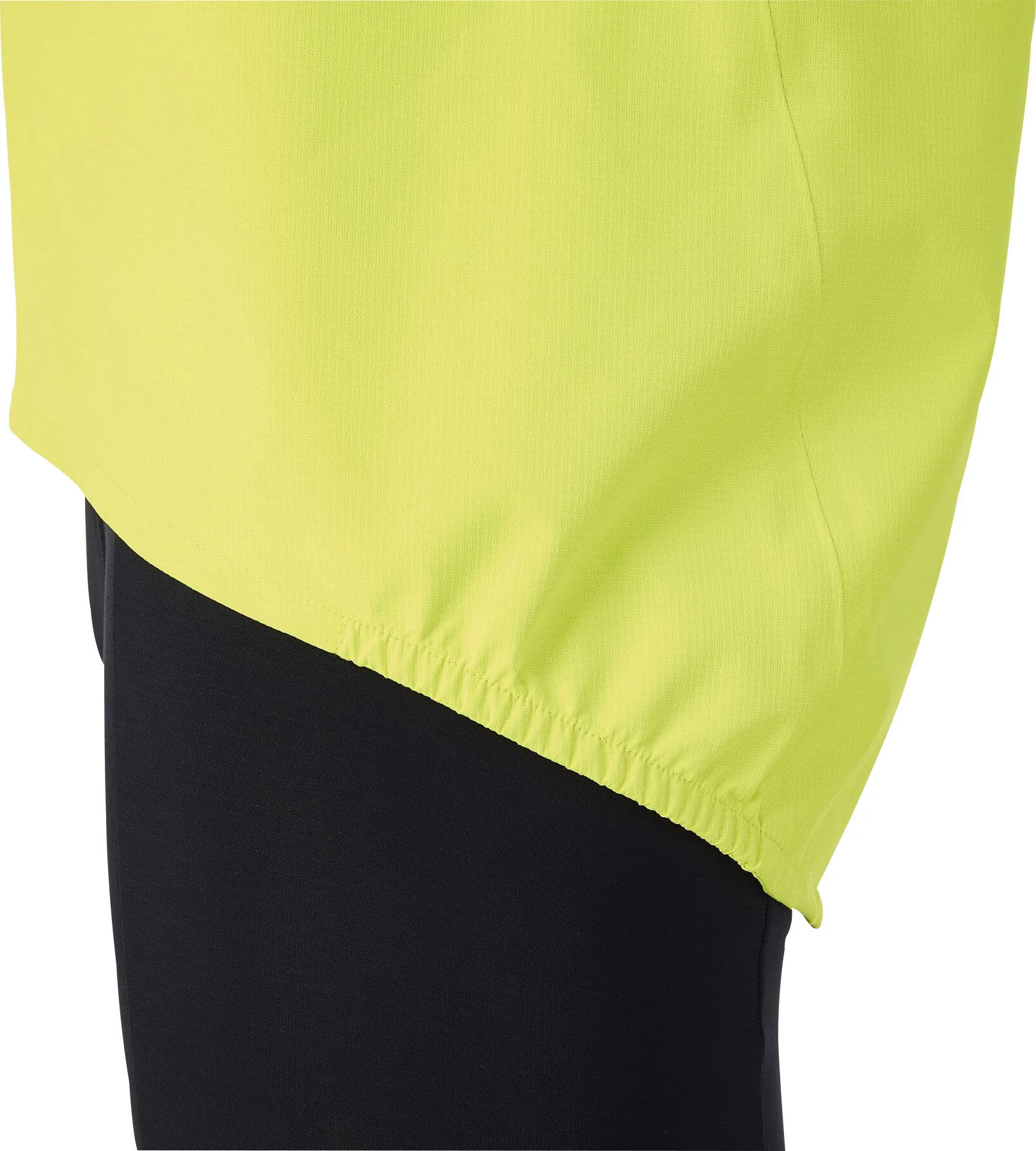 Madison Freewheel Waterproof Mens Cycling Jacket - Yellow - Image 5