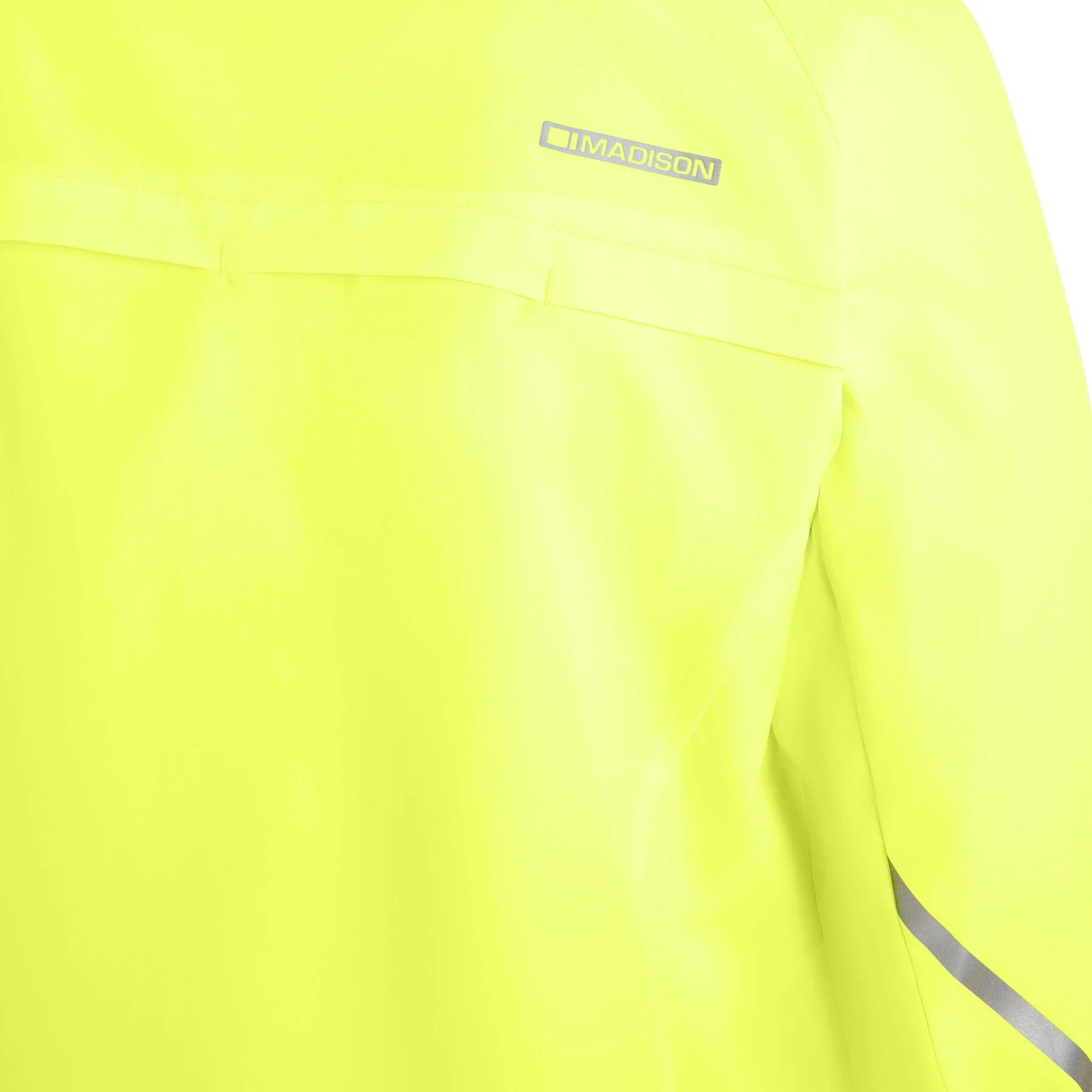Madison Freewhell Windproof Packable Womens Cycling Jacket - Yellow - Image 3