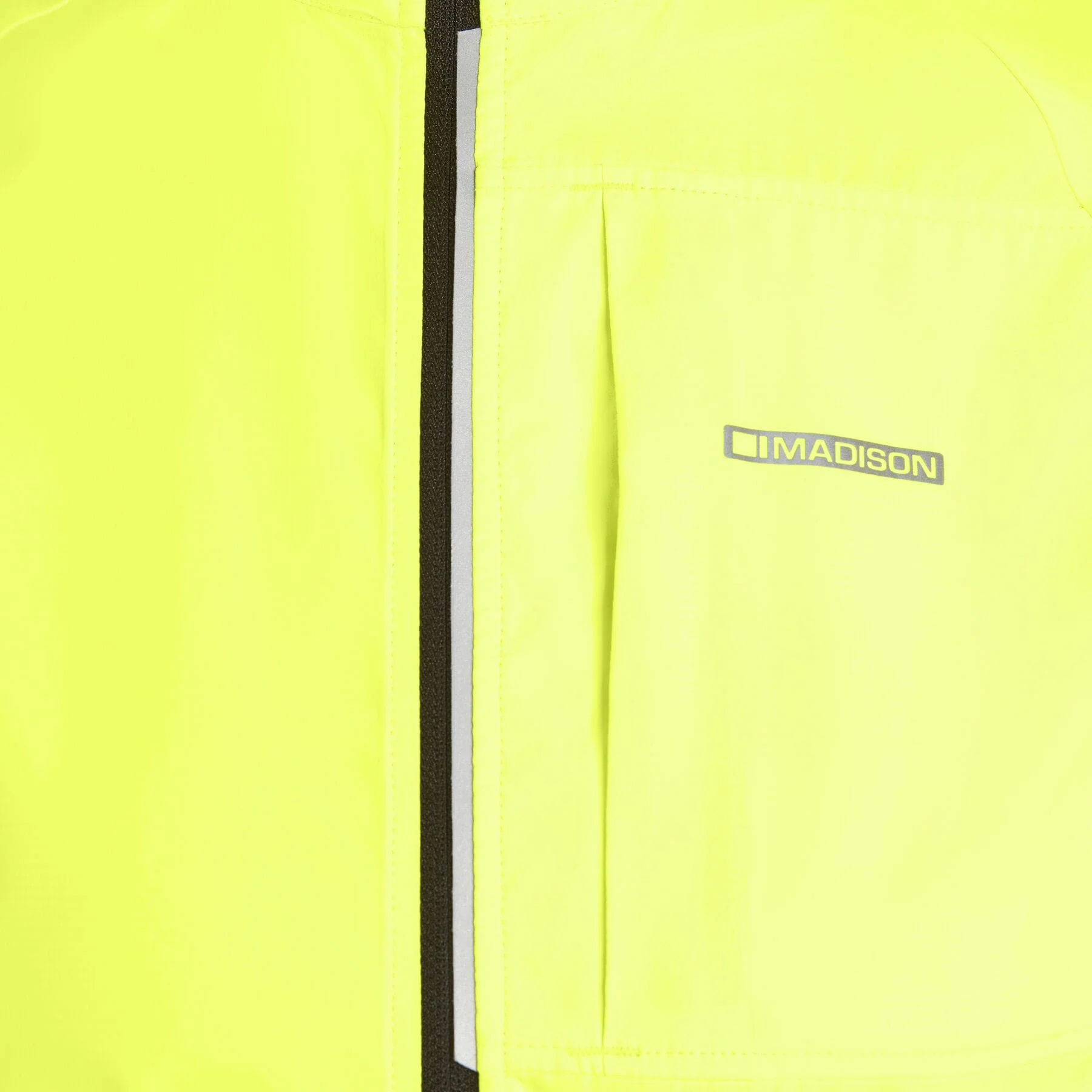 Madison Freewhell Windproof Packable Womens Cycling Jacket - Yellow - Image 5