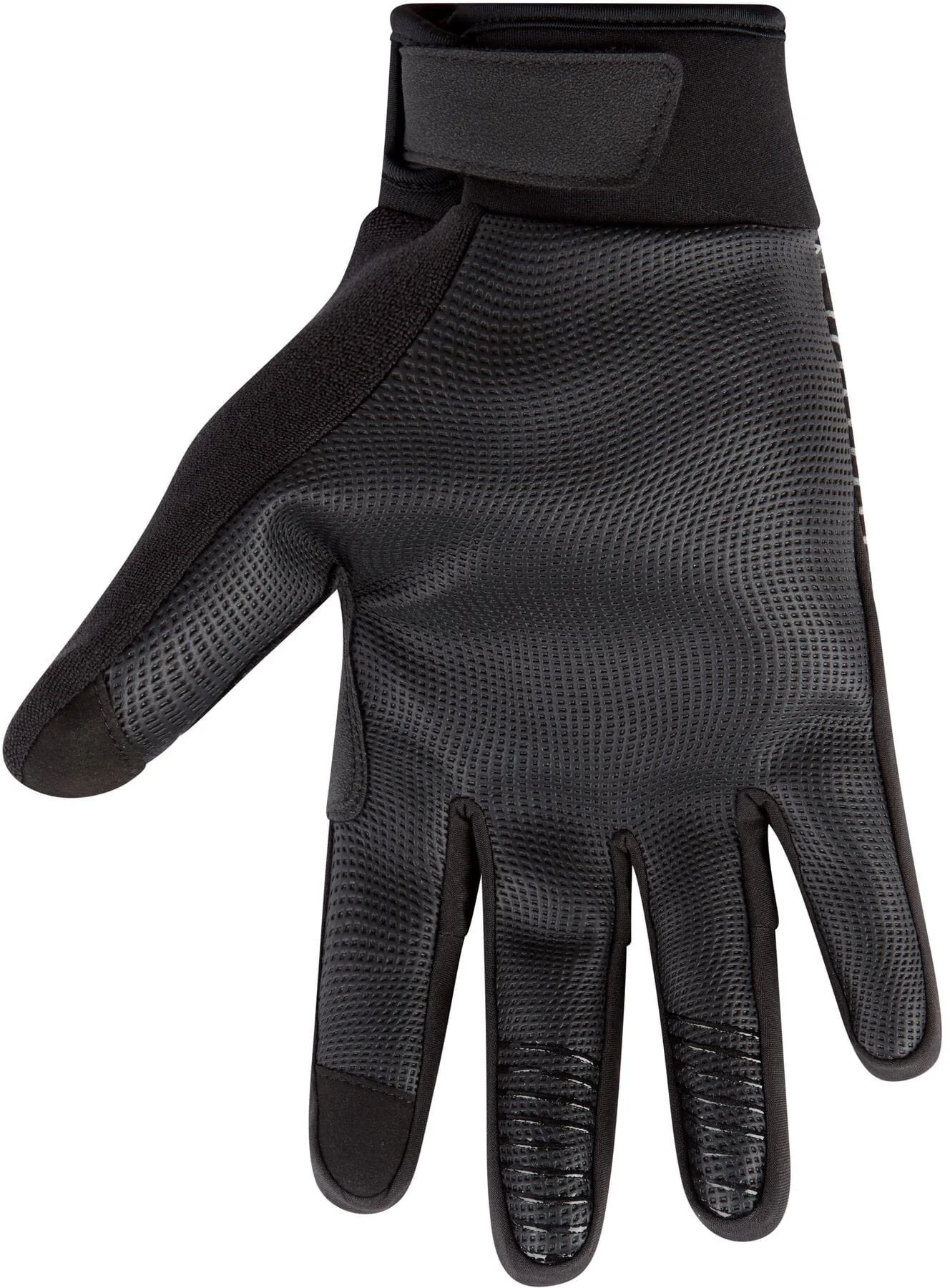 Madison Stellar Reflective Waterproof Thermal Full Finger Cycling Gloves - Black - Image 2