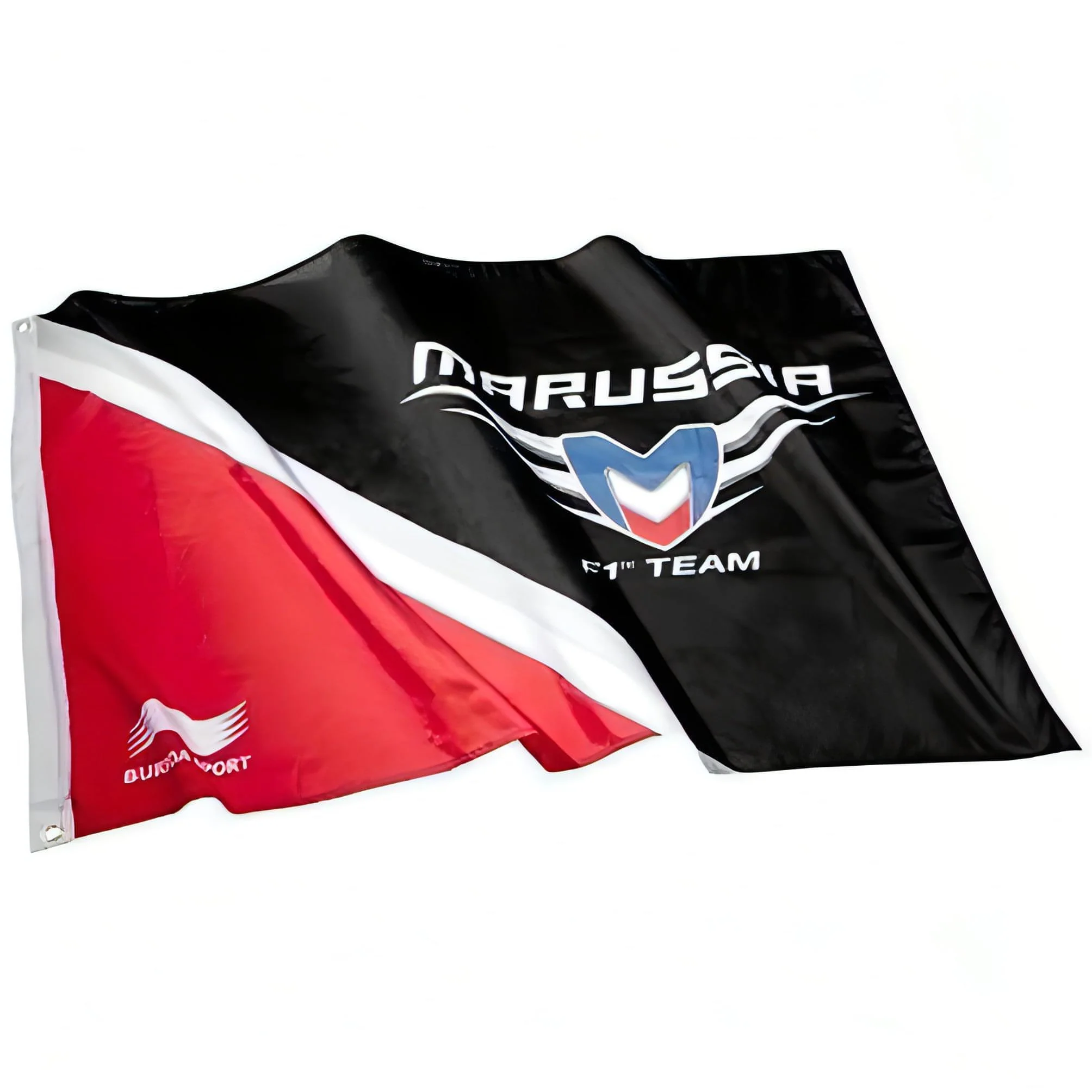 Marussia F1 Supporters Flag - Black