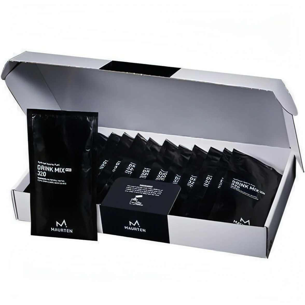 Maurten Energy Drink Mix 320 Box (14 Sachets) with Free Water Bottle