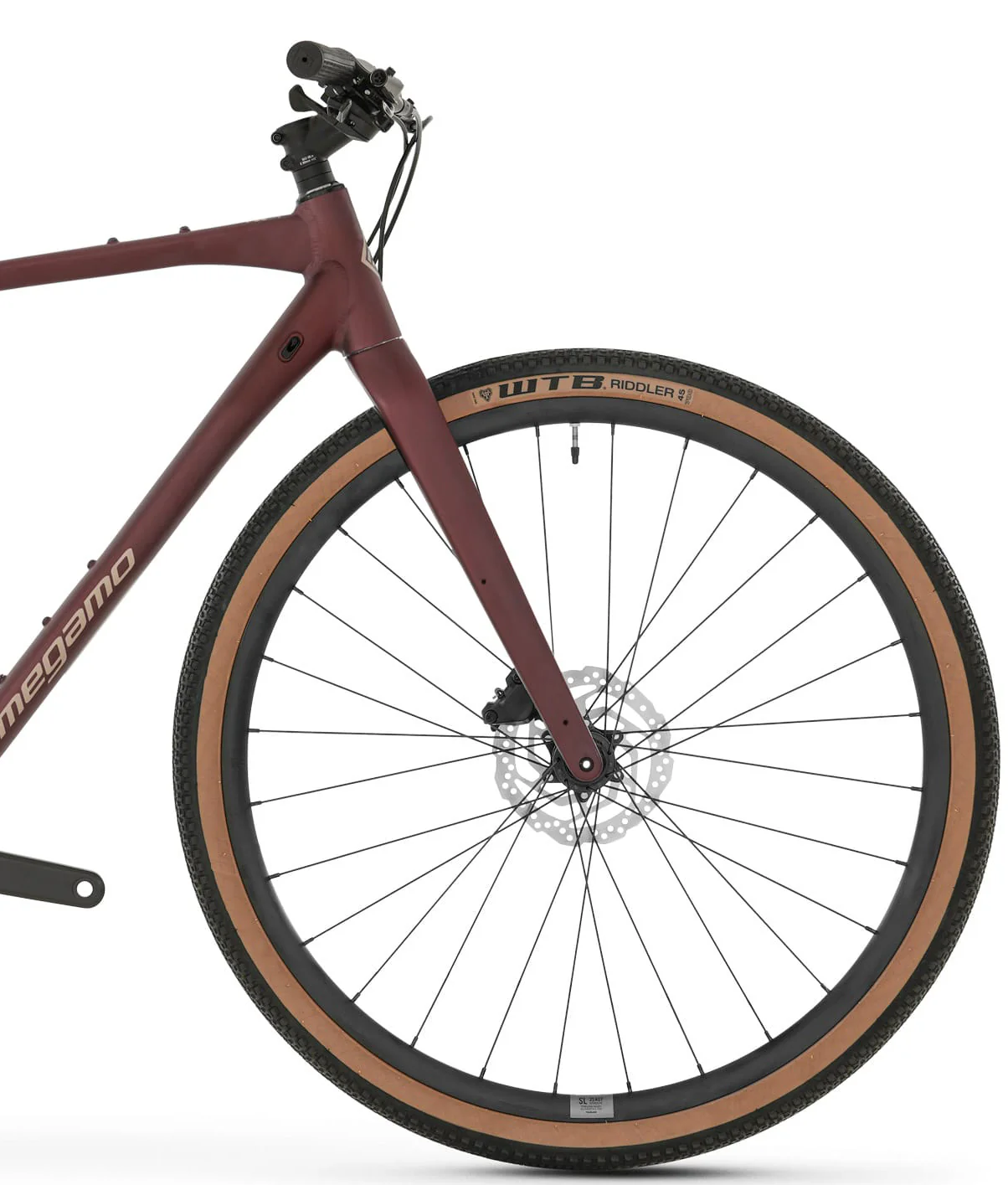 Megamo Jakar Flat-Bar Gravel Bike 2026 - Garnet - Image 3