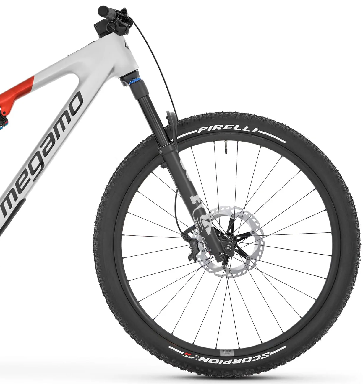 Megamo Reason AIR AL 09 Full Suspension Electric Bike 2026 - Raw - Image 3