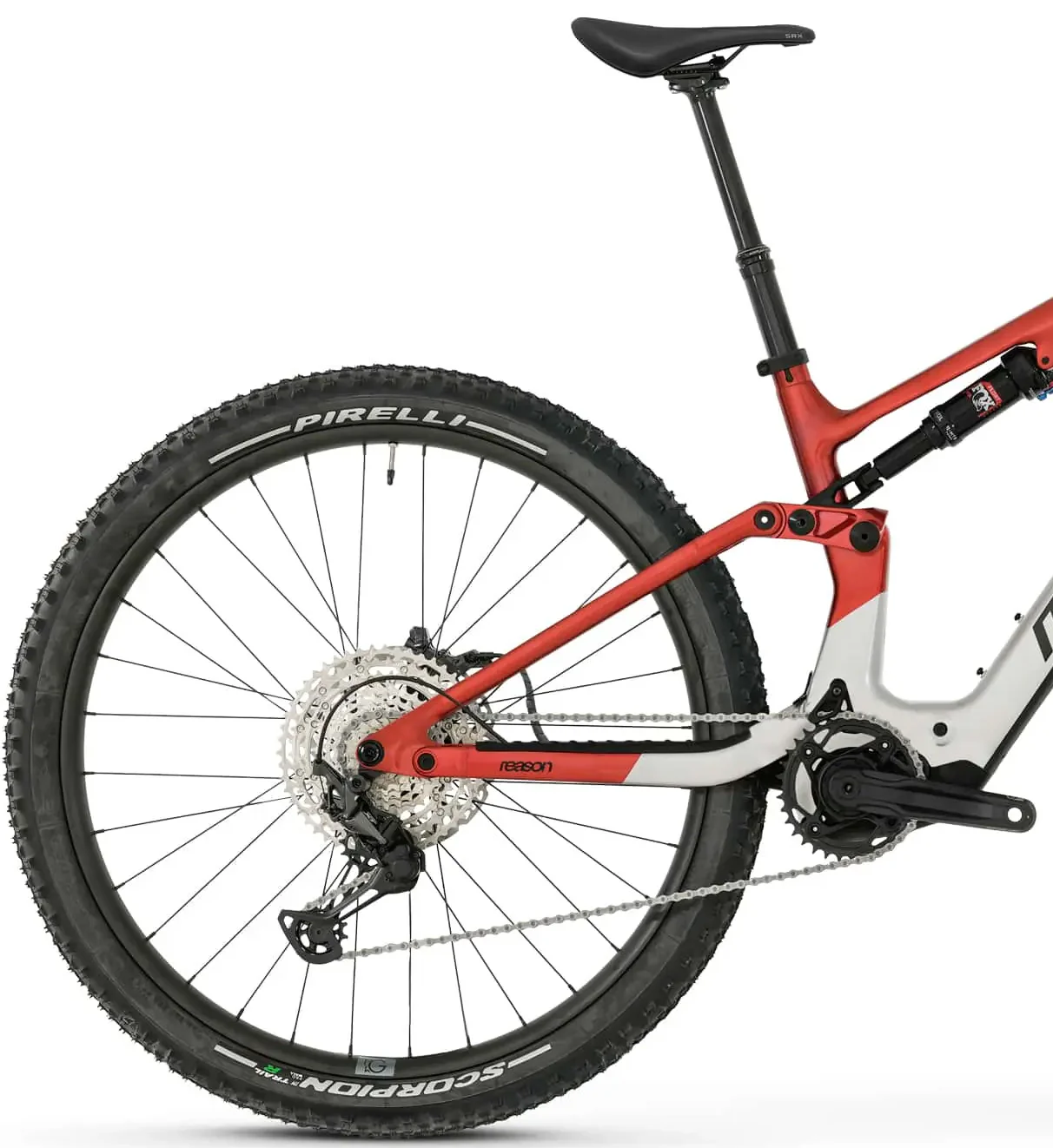 Megamo Reason AIR AL 15 Full Suspension Electric Bike 2026 - Raw - Image 2