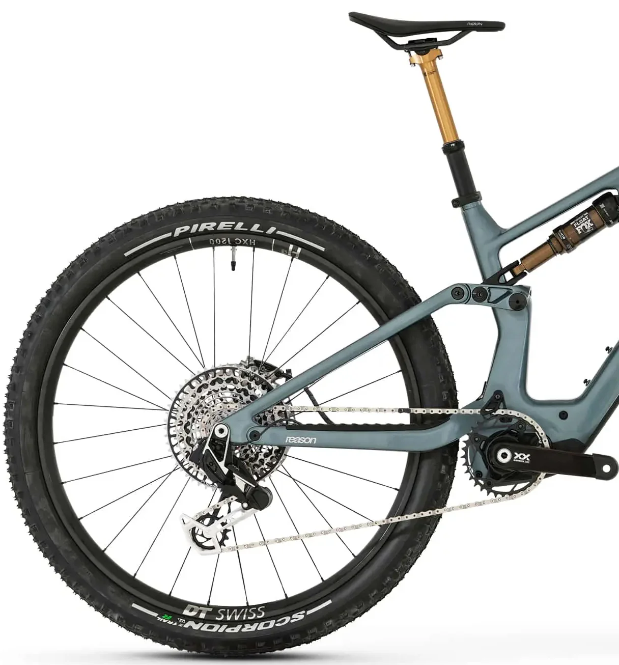 Megamo Reason AIR CRB 00 Carbon Full Suspension Electric Bike 2026 - Blue - Image 2