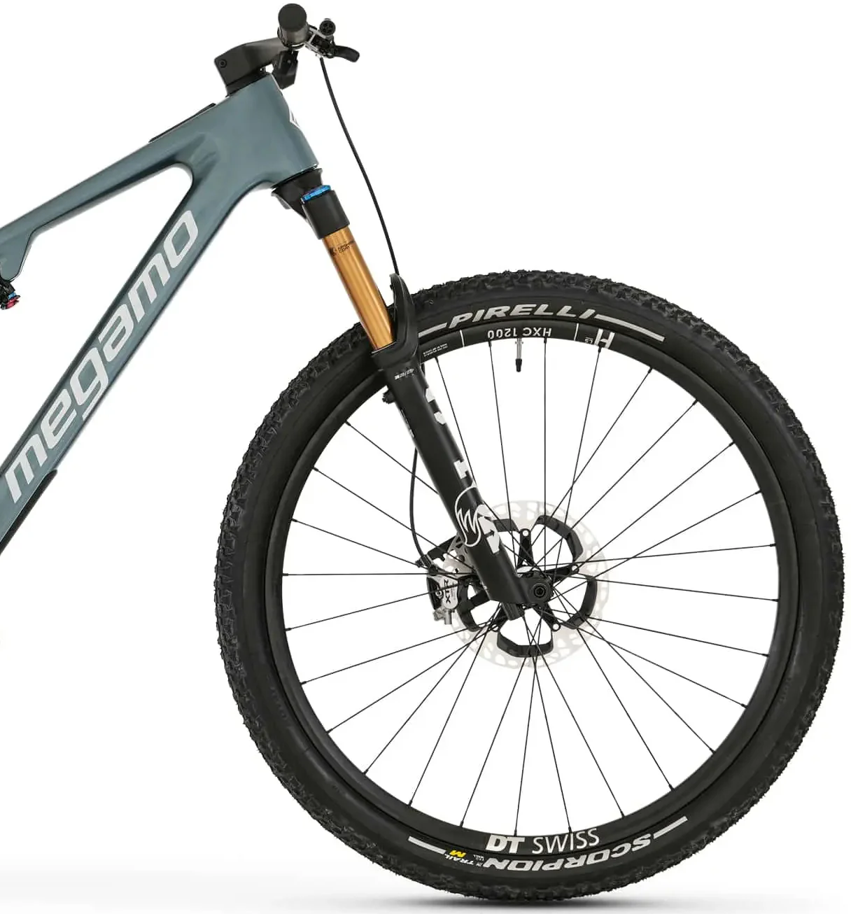 Megamo Reason AIR CRB 00 Carbon Full Suspension Electric Bike 2026 - Blue - Image 3