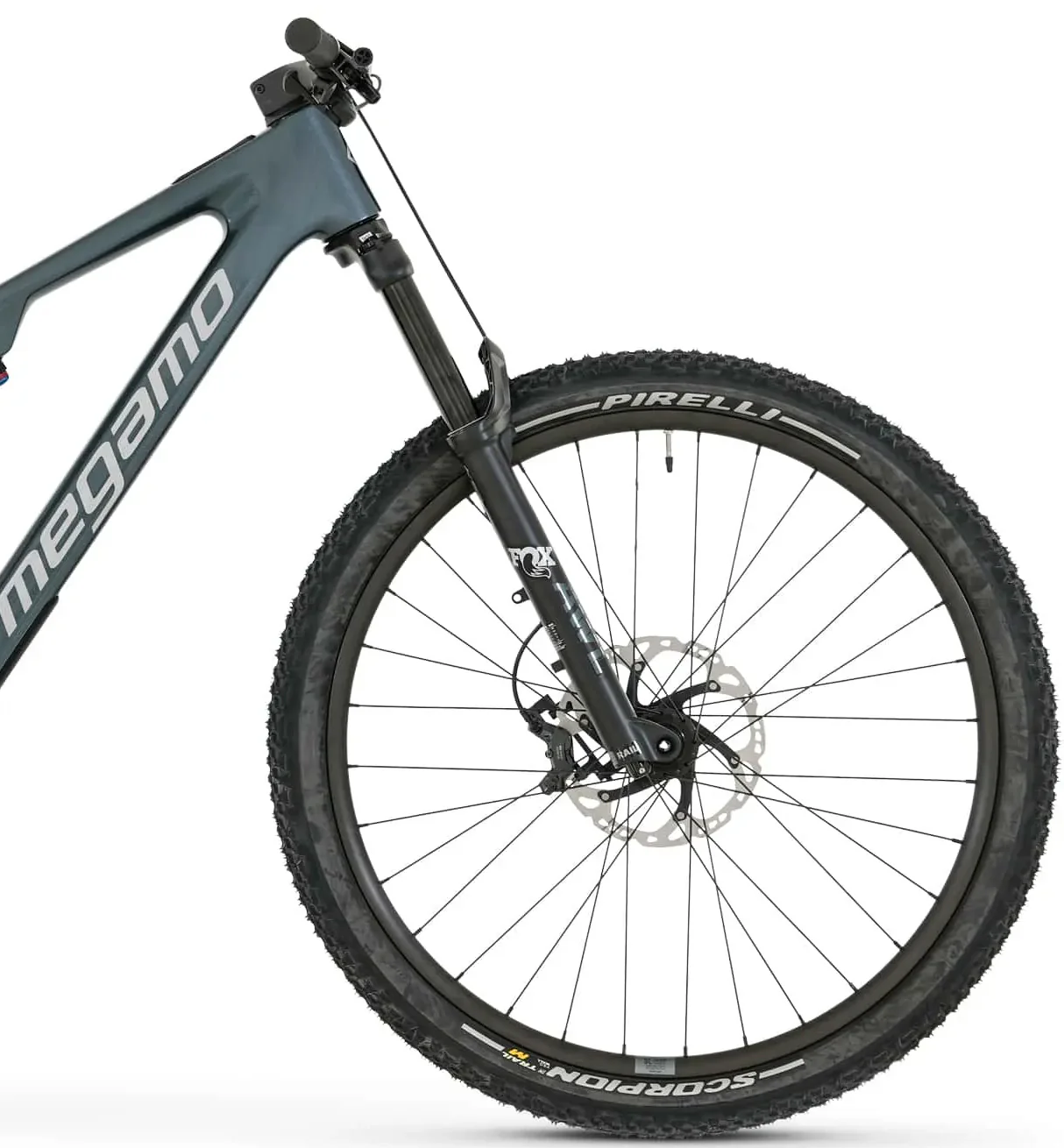 Megamo Reason AIR CRB 10 Carbon Full Suspension Electric Bike 2026 - Blue - Image 3