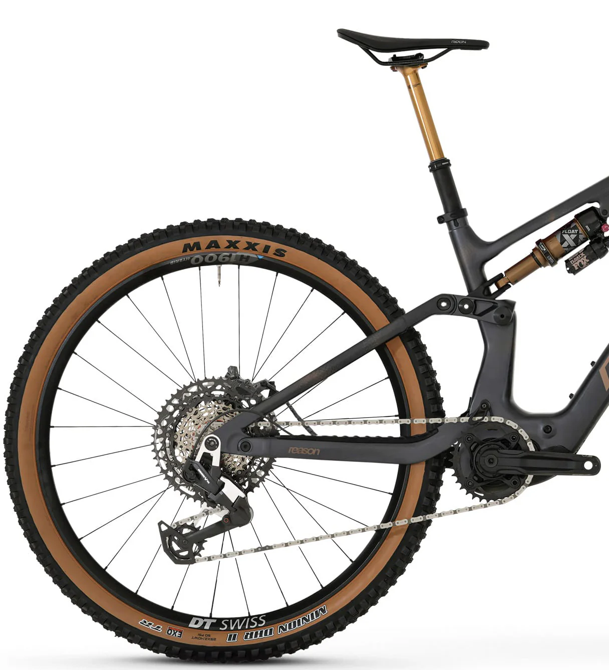 Megamo Reason AL 03 Full Suspension Electric Bike 2026 - Black - Image 2