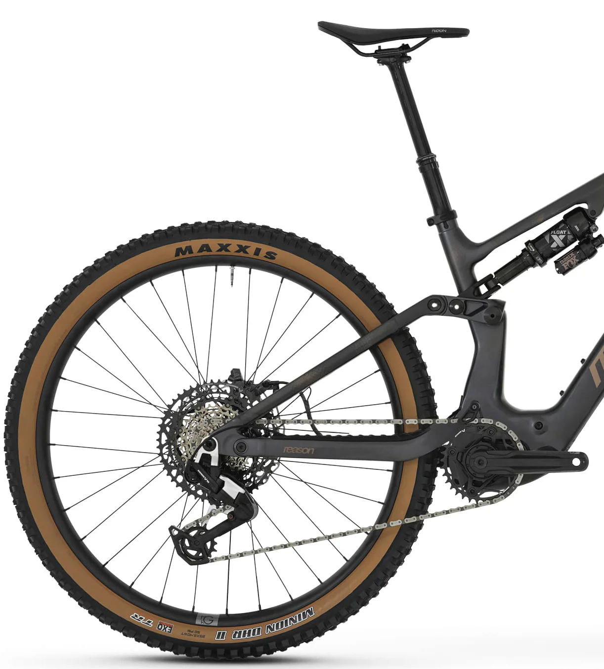 Megamo Reason AL 05 Full Suspension Electric Bike 2026 - Black - Image 2