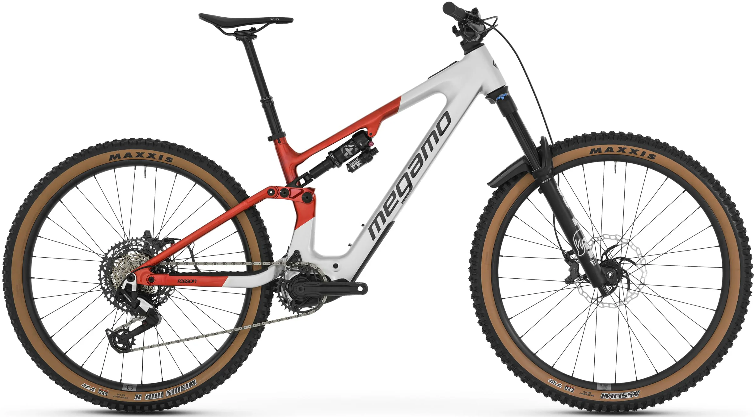 Megamo Reason AL 05 Full Suspension Electric Bike 2026 - Raw