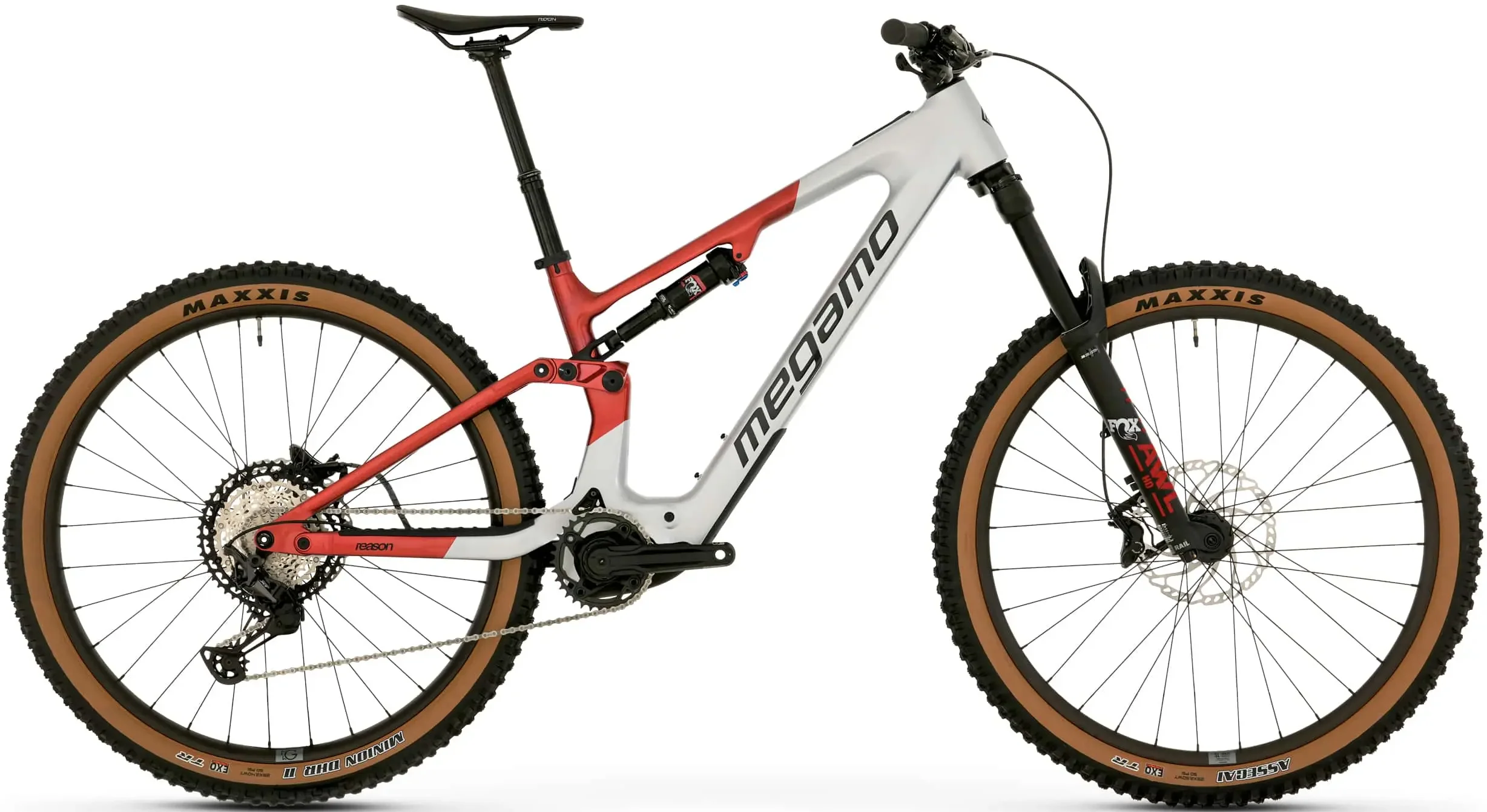 Megamo Reason AL 07 Full Suspension Electric Bike 2026 - Raw