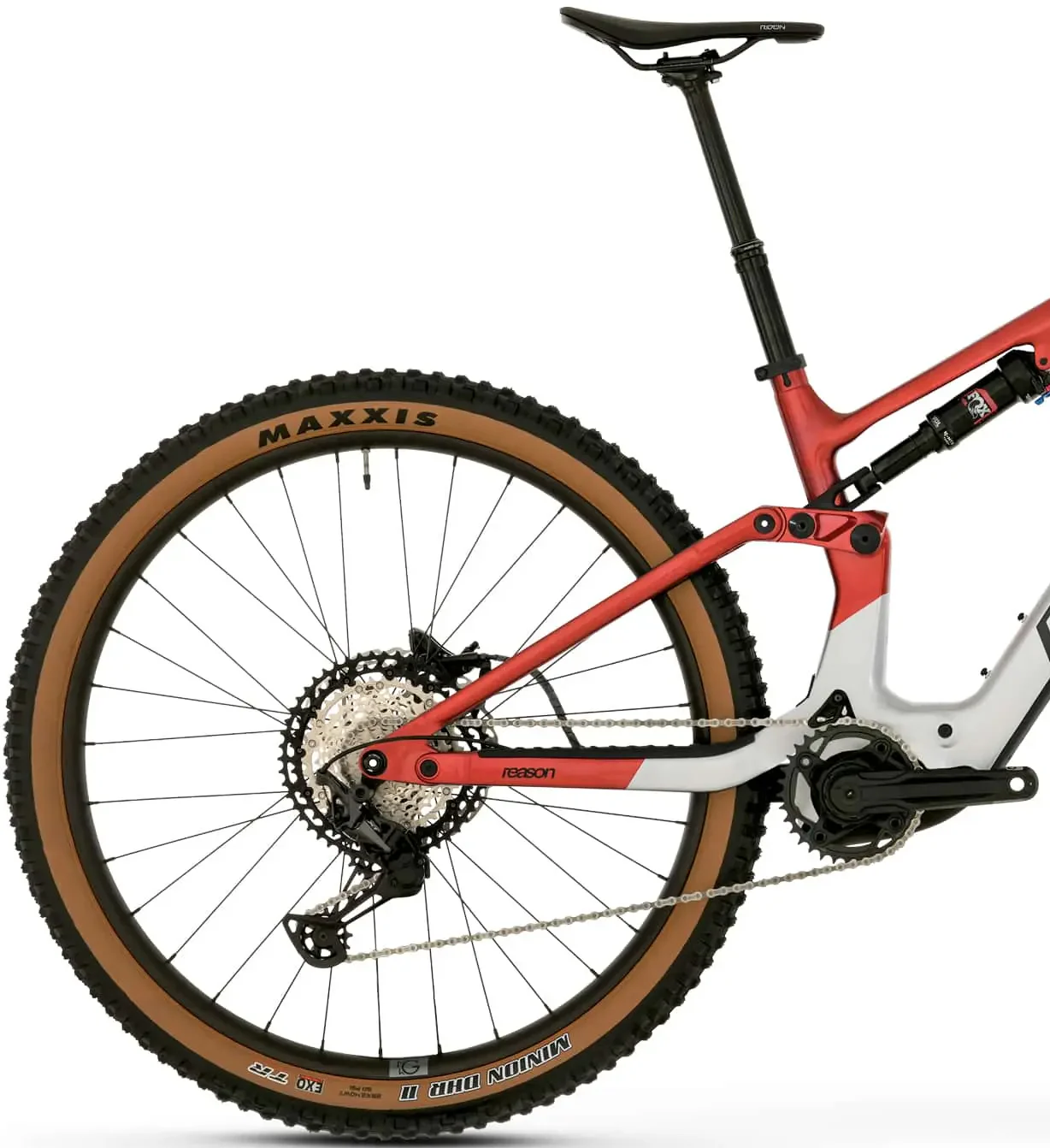 Megamo Reason AL 07 Full Suspension Electric Bike 2026 - Raw - Image 2