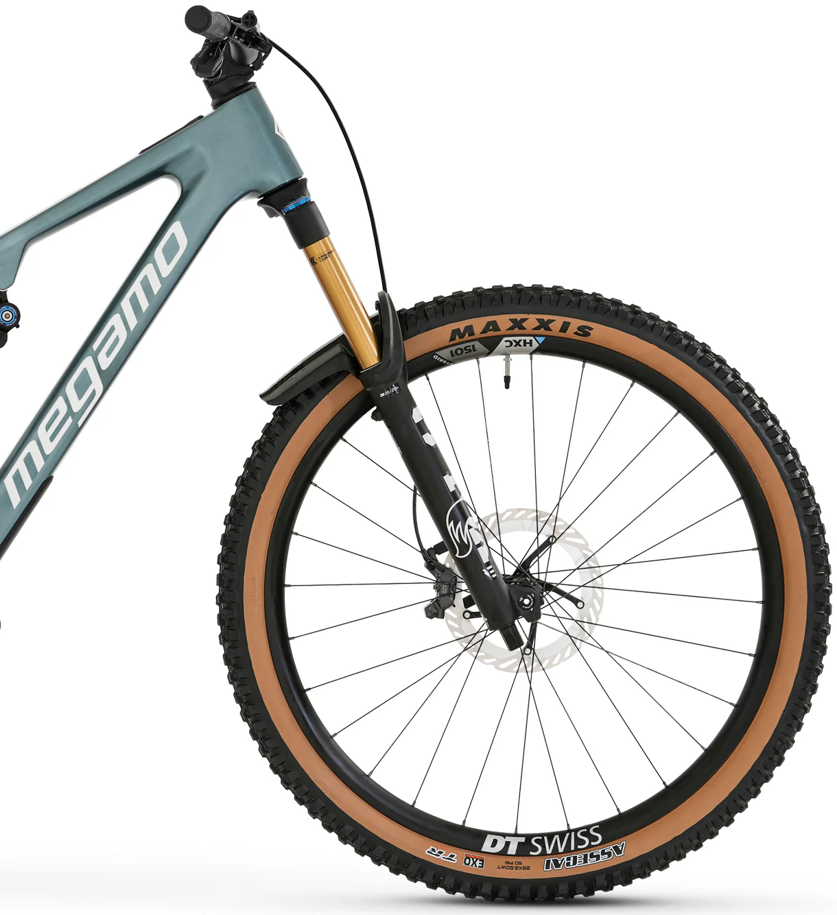 Megamo Reason CRB 01 Carbon Full Suspension Electric Bike 2026 - Blue - Image 3