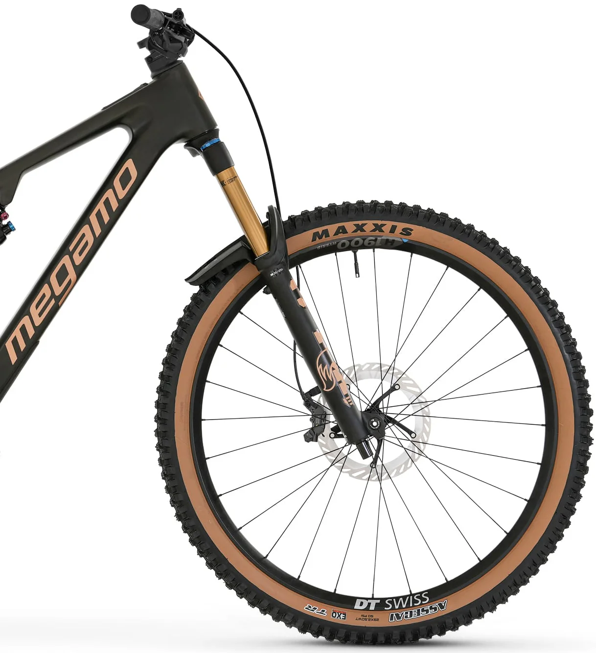 Megamo Reason CRB 03 Carbon Full Suspension Electric Bike 2026 - Black - Image 3