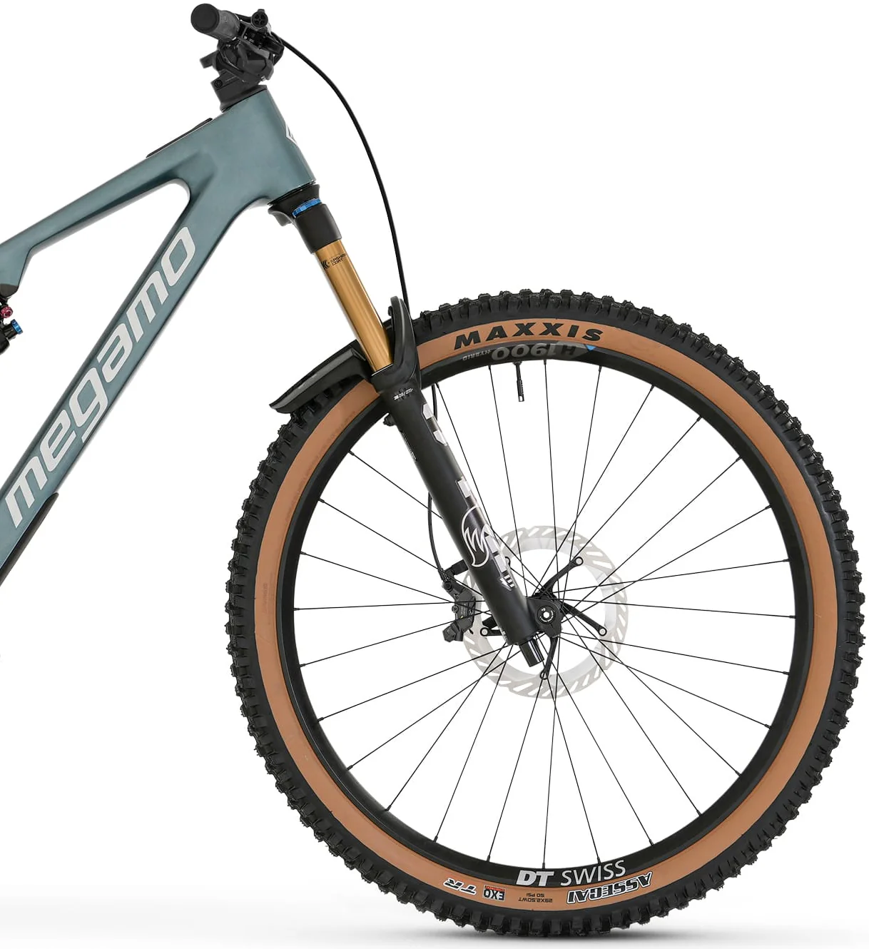 Megamo Reason CRB 03 Carbon Full Suspension Electric Bike 2026 - Blue - Image 3