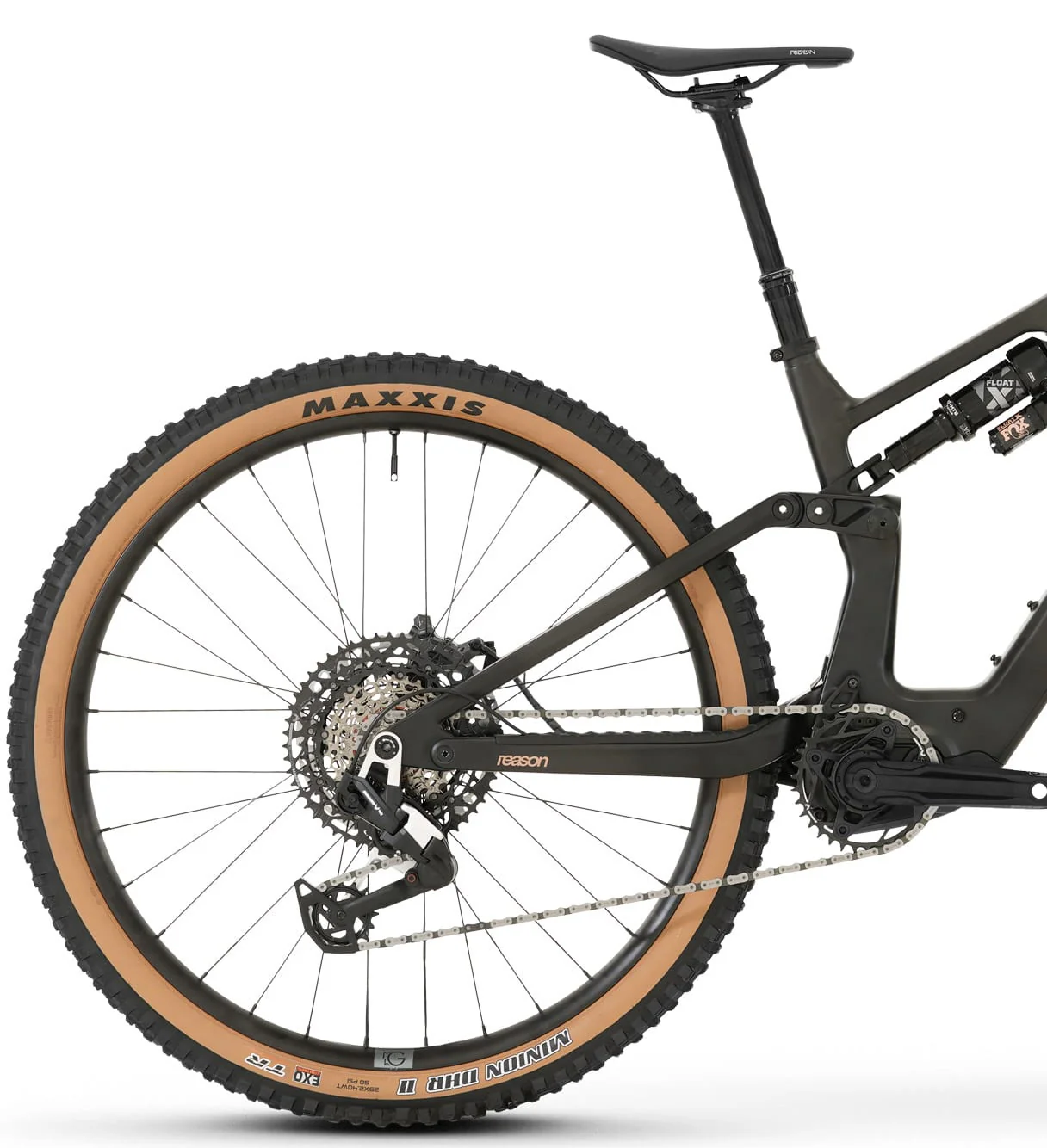 Megamo Reason CRB 05 Carbon Full Suspension Electric Bike 2026 - Black - Image 2