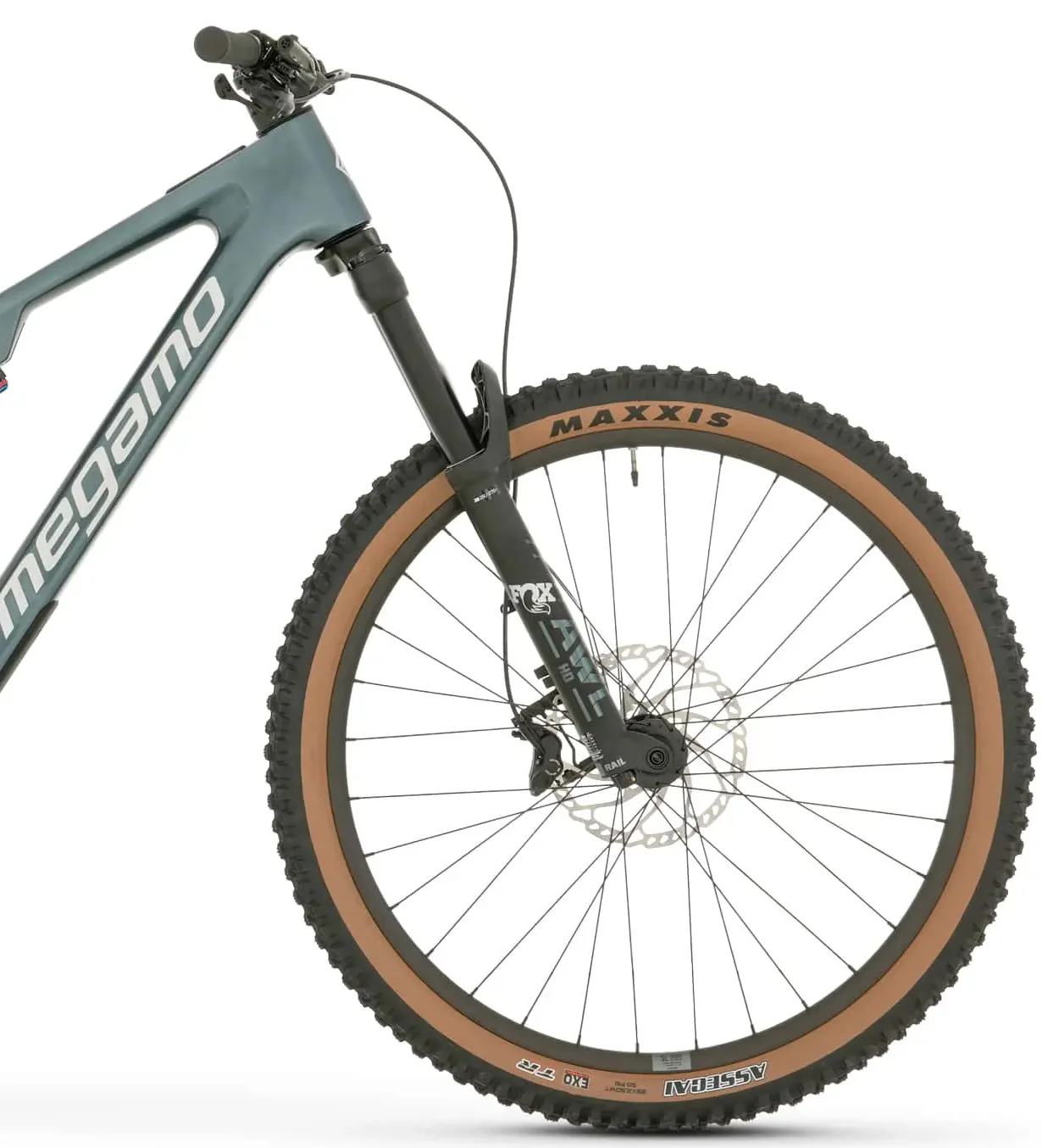 Megamo Reason CRB 07 Carbon Full Suspension Electric Bike 2026 - Blue - Image 3