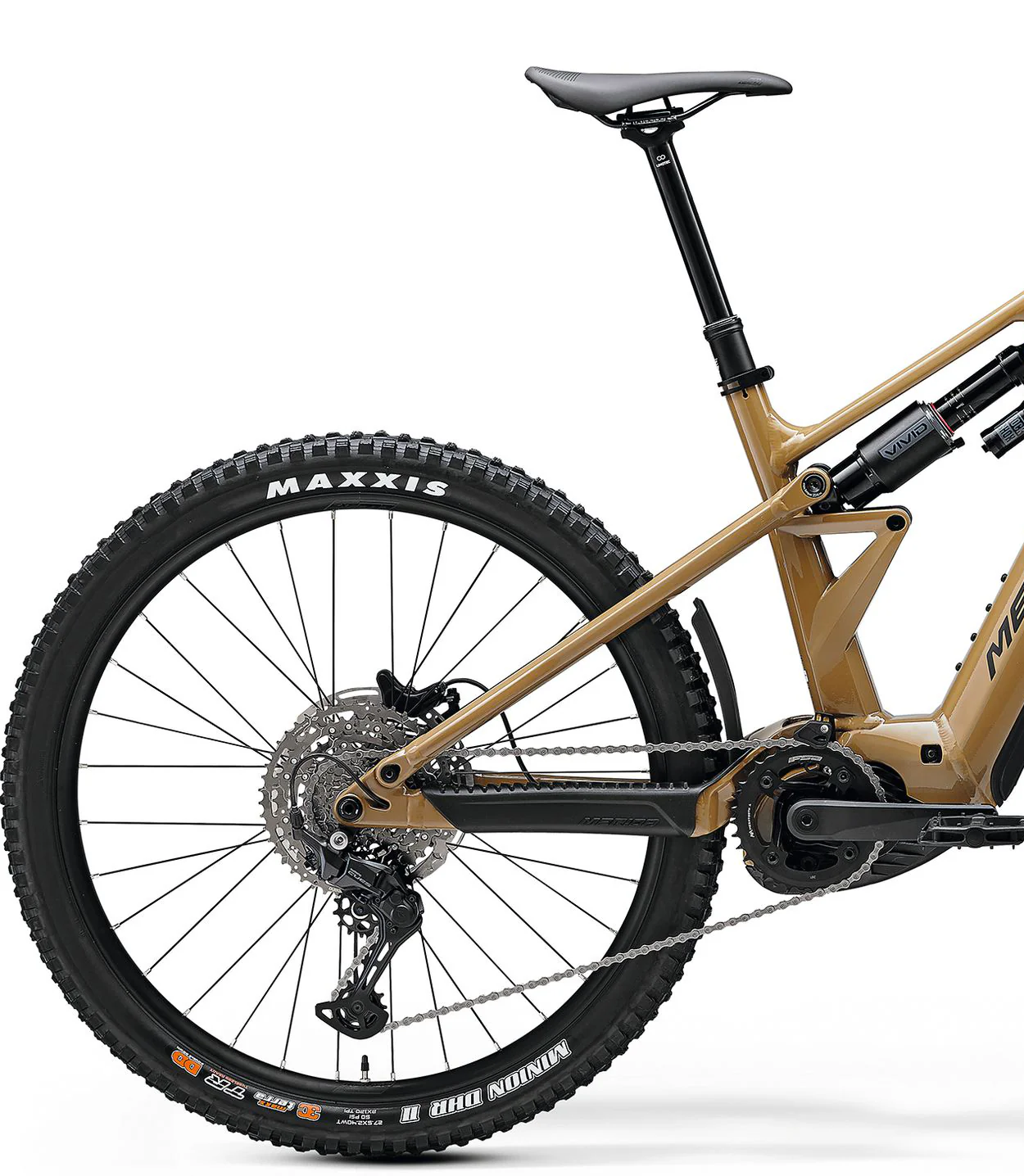 Merida eOne-Eighty 500 Electric Full Suspension Mountain Bike 2025 - Glossy River Clay - Image 2