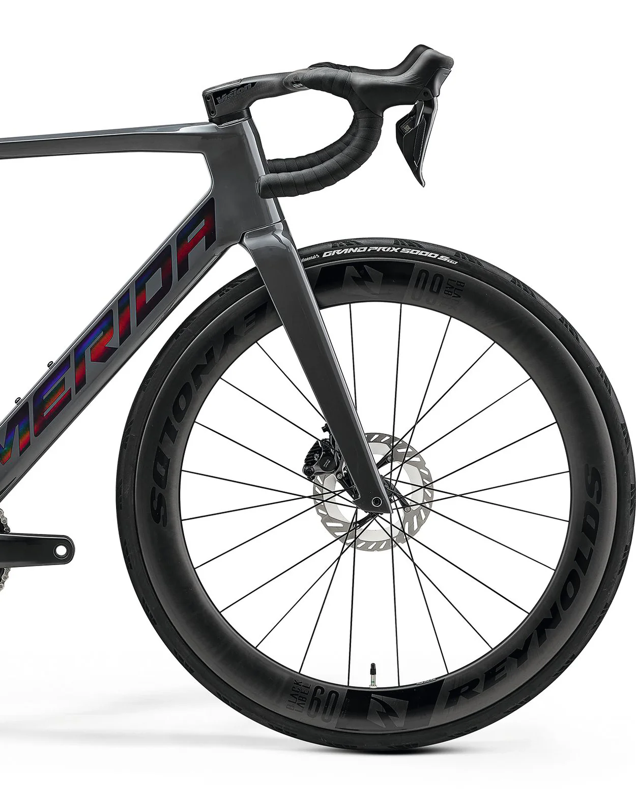 Merida Reacto 9000 Carbon Road Bike 2025 - Dark Grey - Image 3