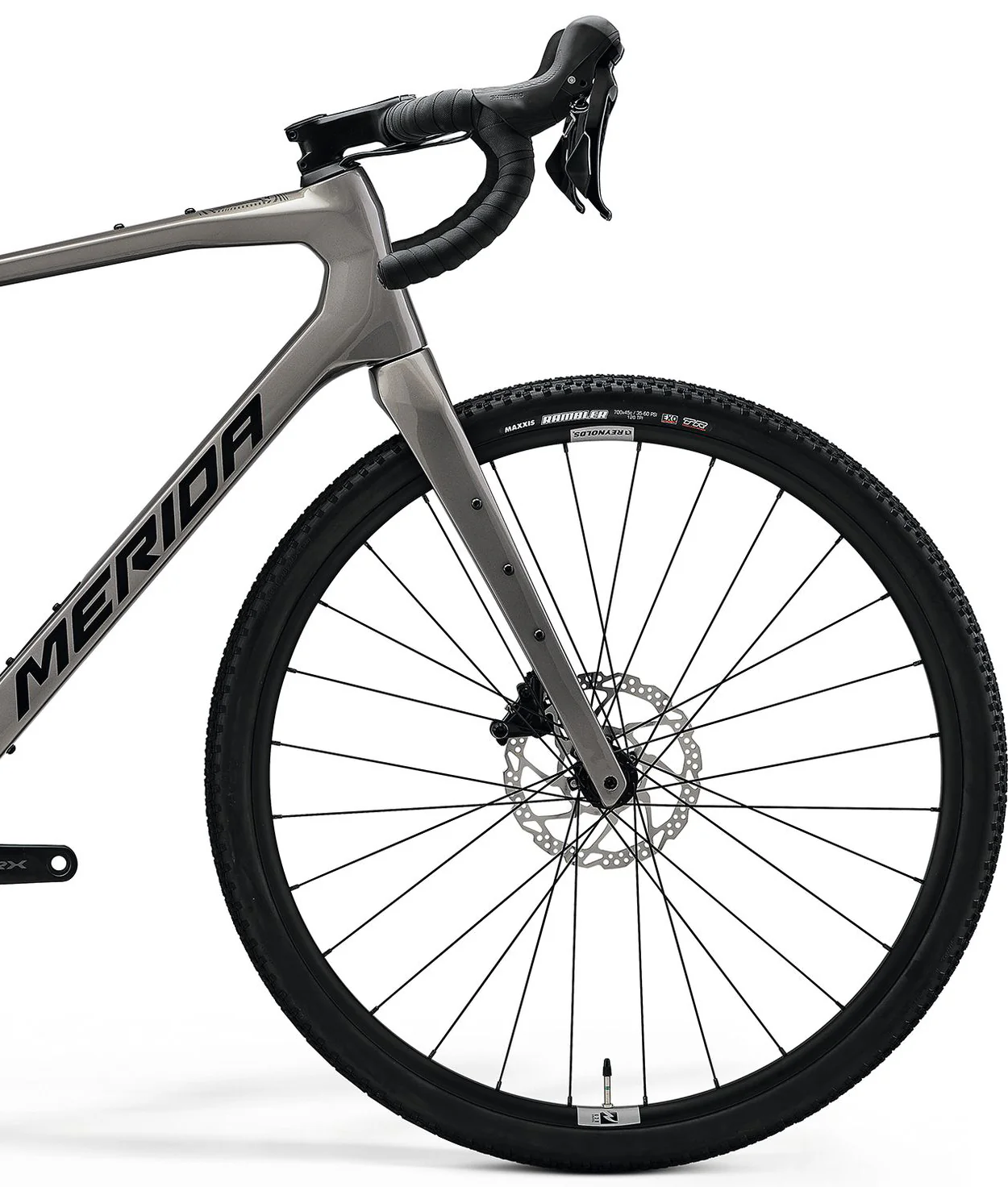 Merida Silex 4000 Carbon Gravel Bike 2026 - Warm Slate Grey - Image 3