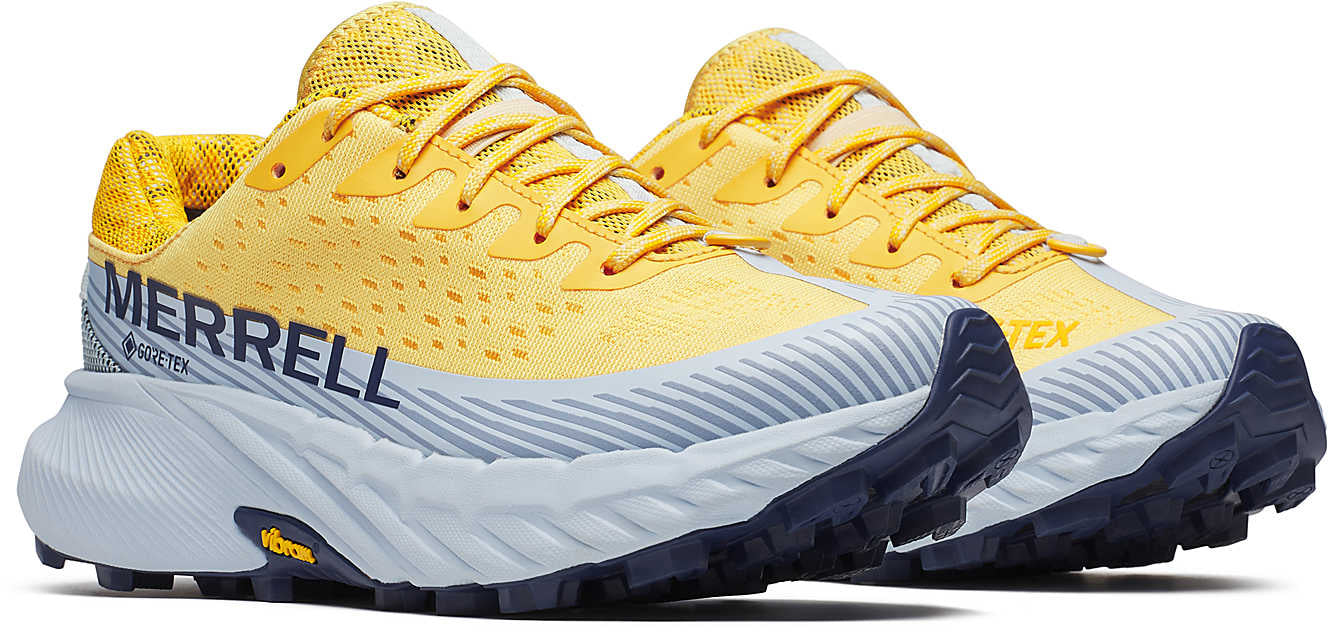 Merrell Agility Peak 5 GORE-TEX Womens Trail Running Shoes - Yellow - Image 6