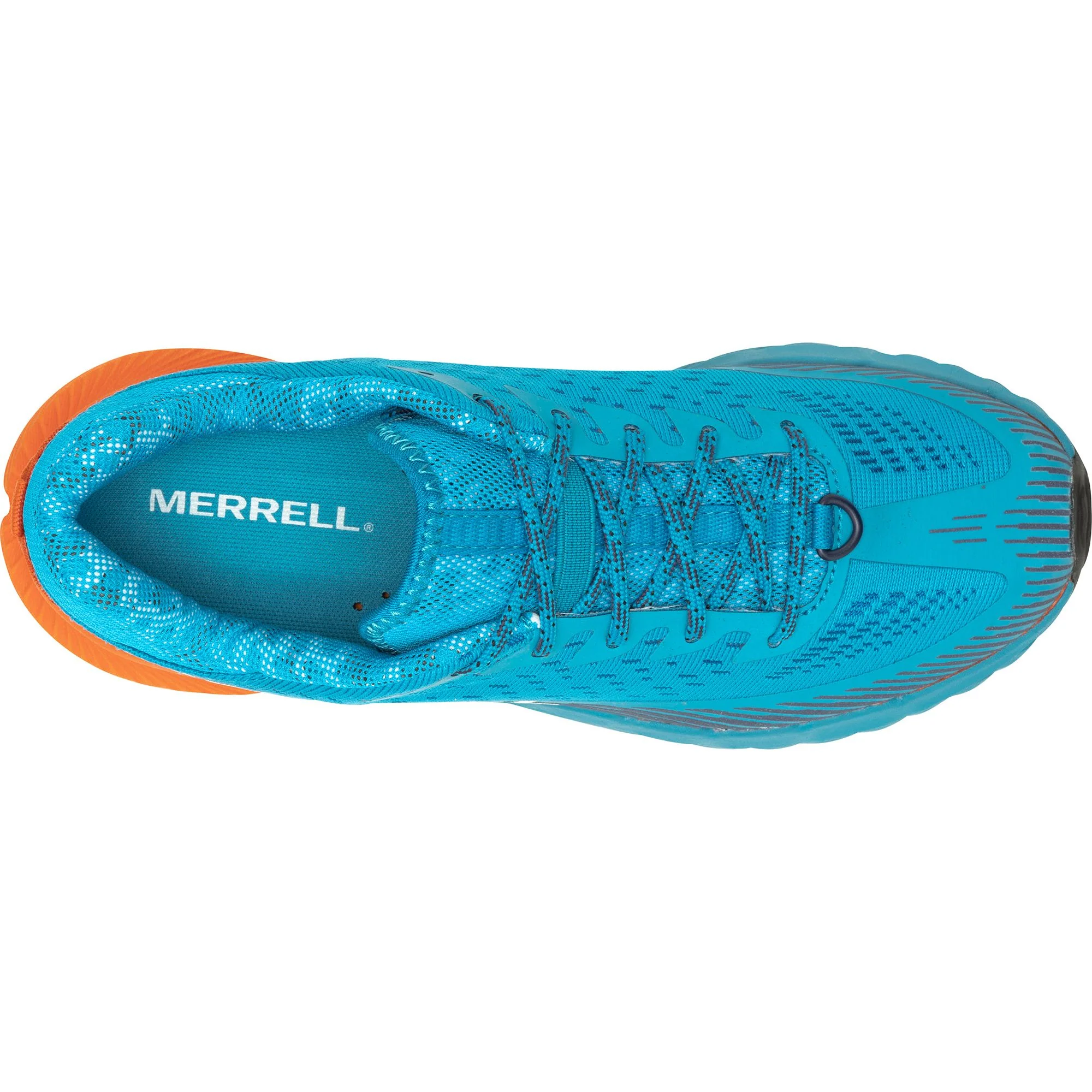 Merrell Agility Peak 5 Womens Trail Running Shoes - Blue - Image 4