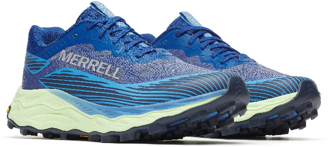 Merrell Agility Peak 6 Mens Trail Running Shoes - Blue - Image 6