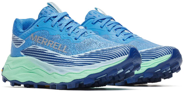 Merrell Agility Peak 6 Womens Trail Running Shoes - Blue - Image 6