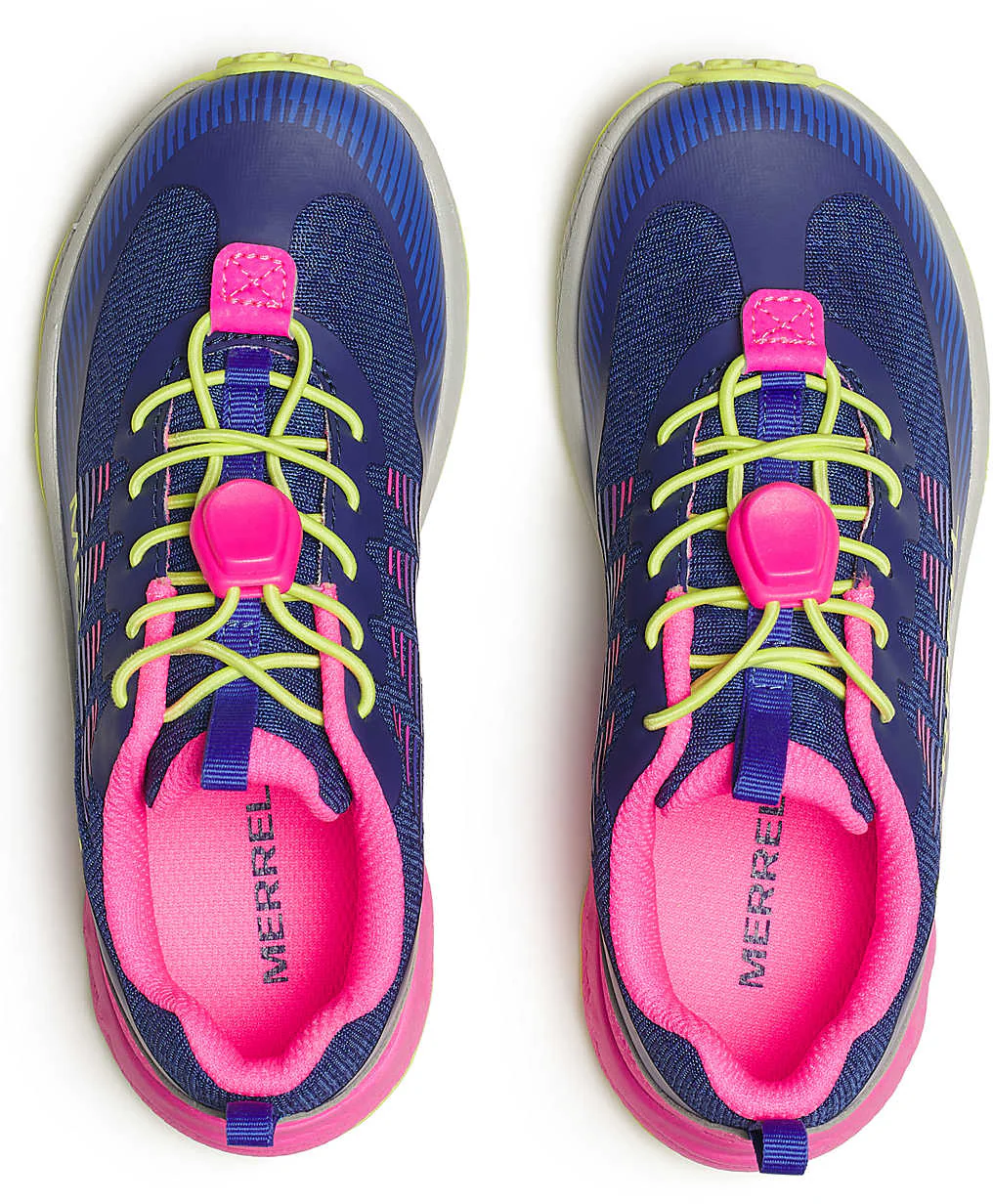 Merrell Agility Peak Junior Walking Shoes - Blue - Image 3