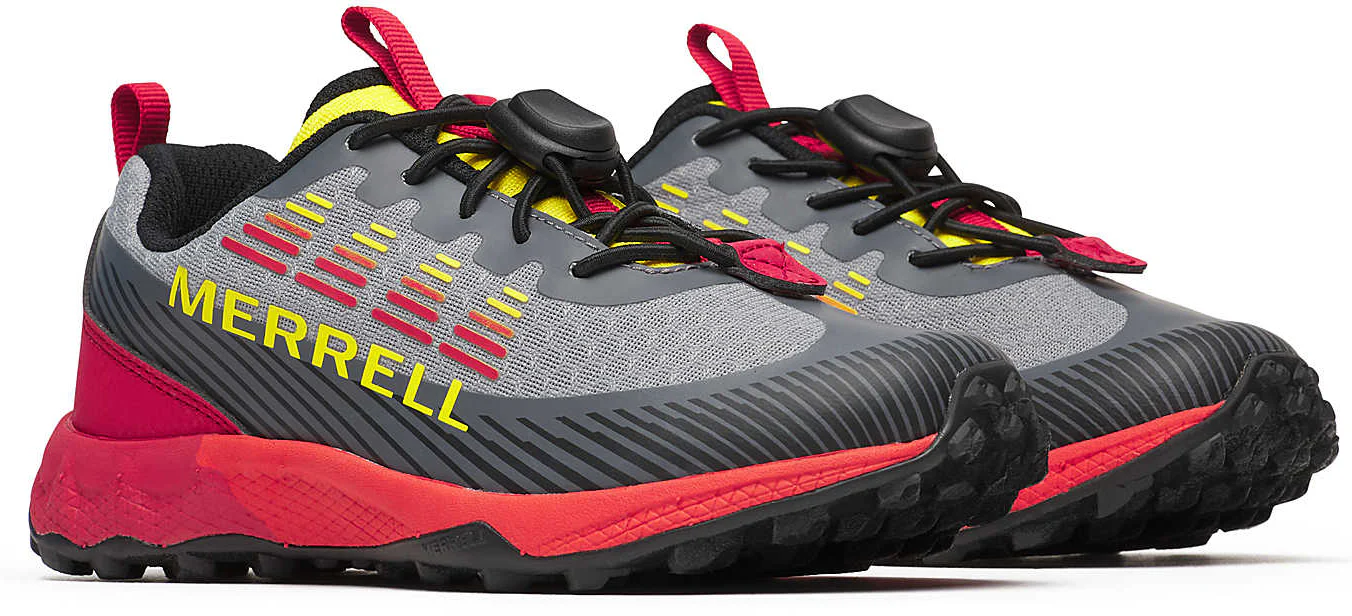 Merrell Agility Peak Junior Walking Shoes - Grey - Image 5