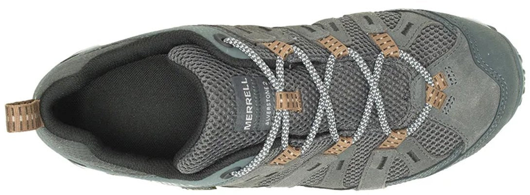 Merrell Alverstone 2 GORE-TEX Mens Walking Shoes - Grey - Image 4